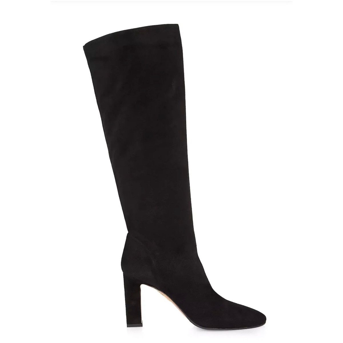 Aquazzura Aquazzura Manzoni Black Suede Leather Boots size 38 Size US 8 / IT 38 - 1 Thumbnail