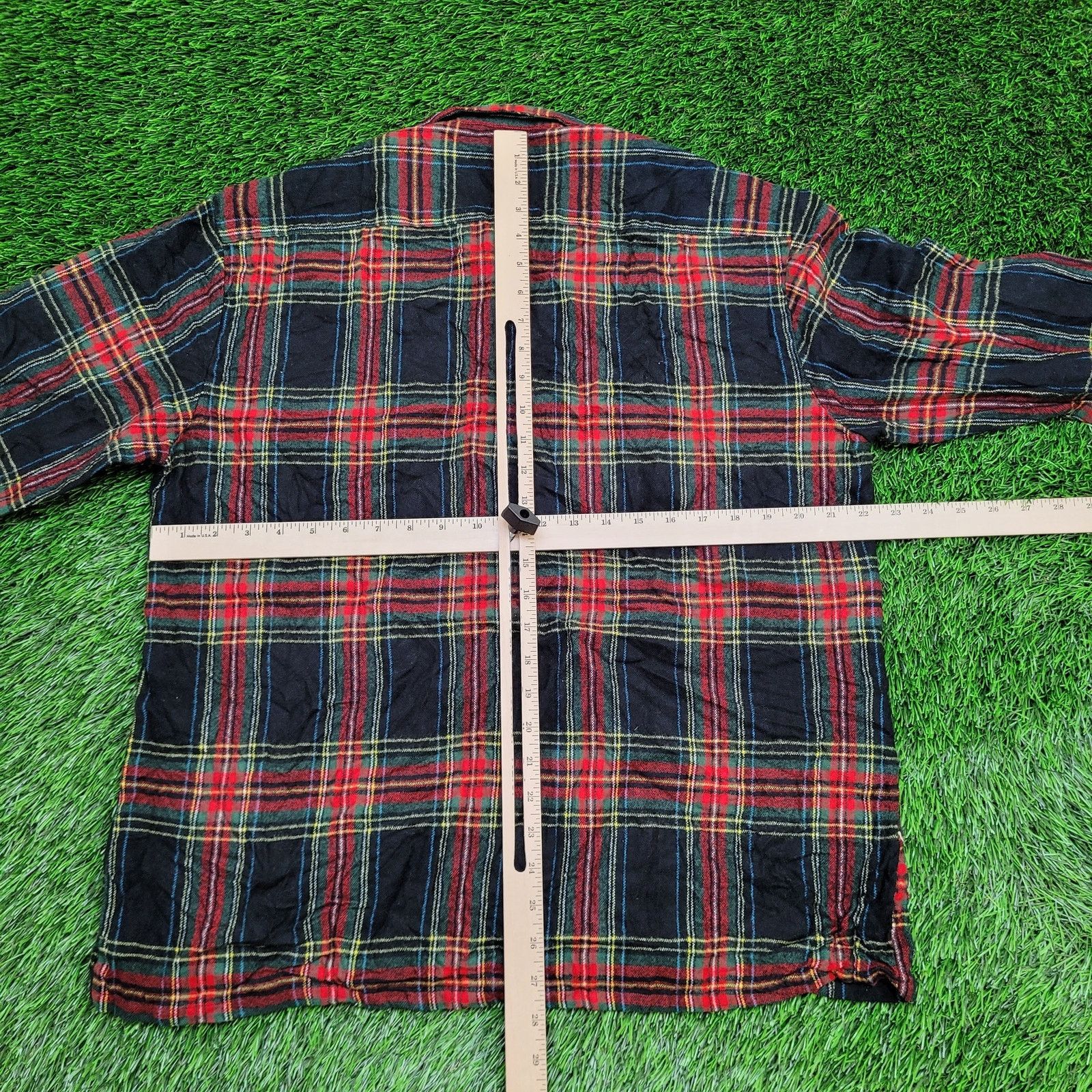 Vintage Vintage Backpackers Western Plaid Shirt L 16.5 22x28 Shacket Size US L / EU 52-54 / 3 - 4 Thumbnail