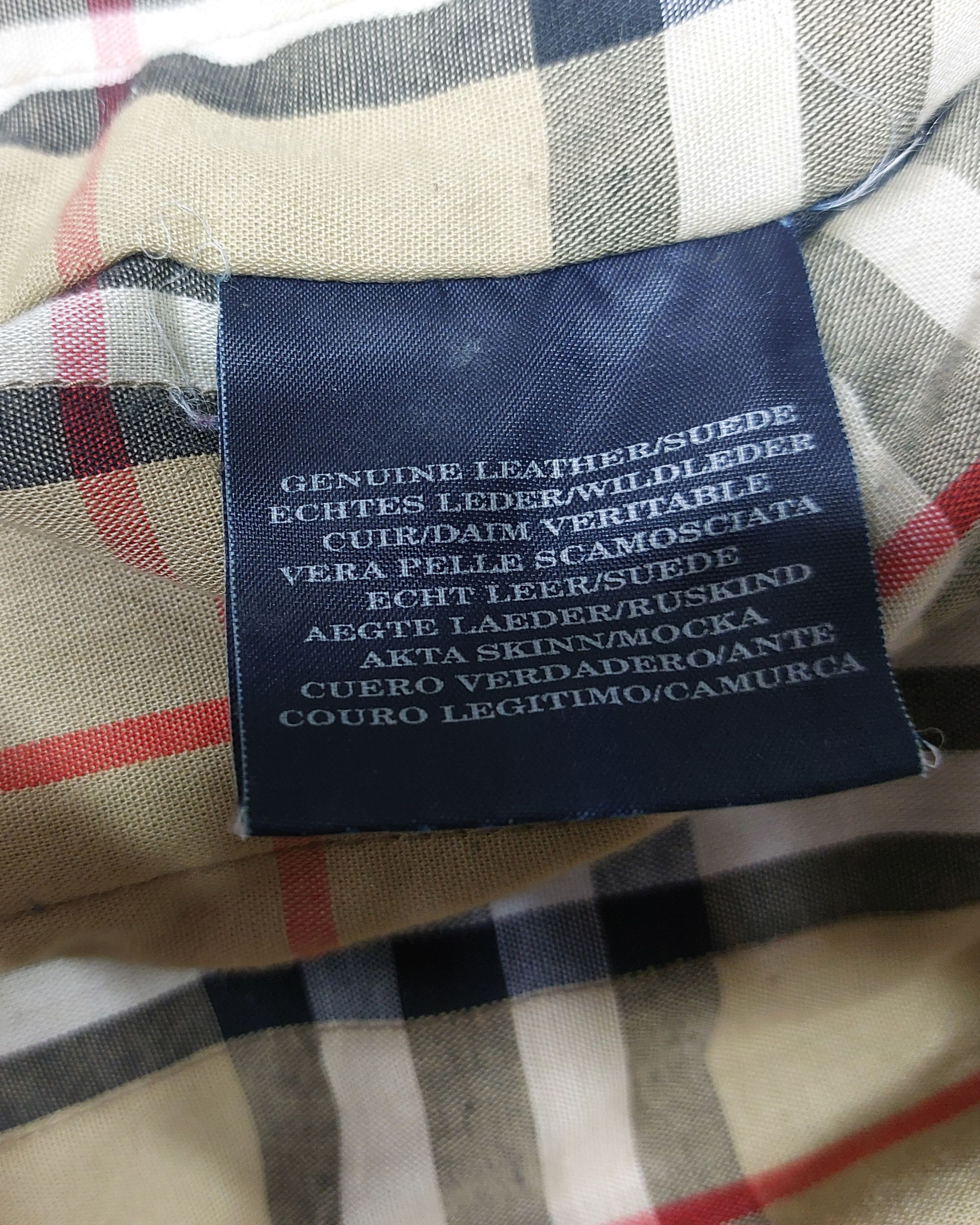 Burberry Burberry Leather Jacket Size US XL / EU 56 / 4 - 8 Thumbnail