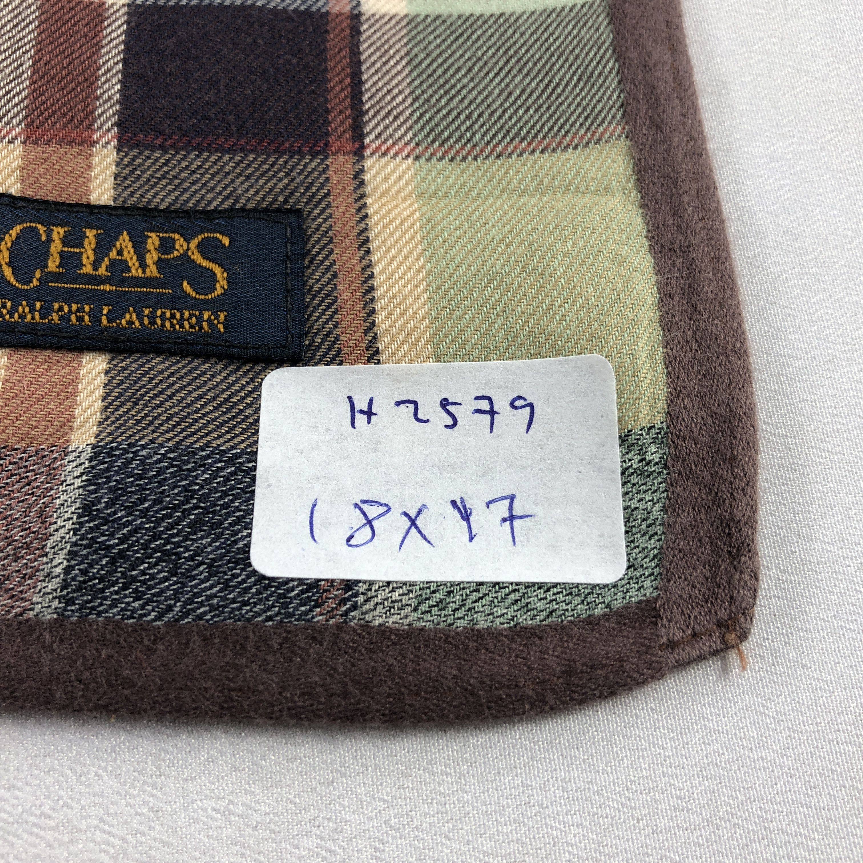 Chaps Ralph Lauren × Vintage Chaps Handkerchief Neckerchief Bandana H2579 Size ONE SIZE - 5 Thumbnail