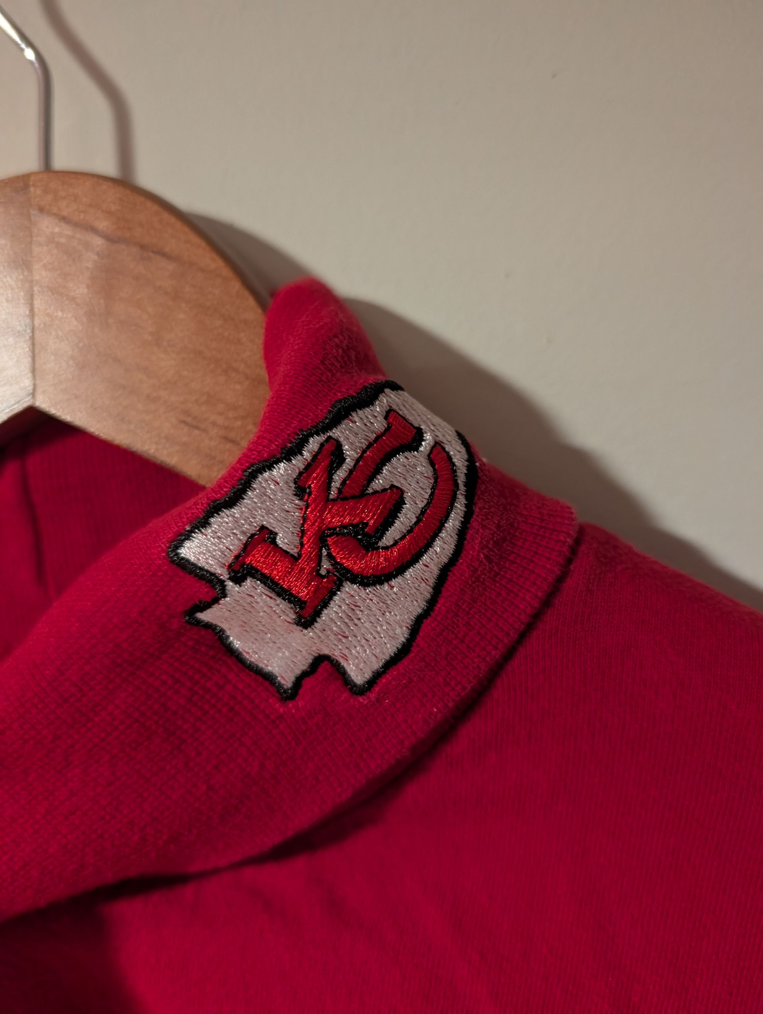 NFL Vintage Starter NFL Kansas City Chiefs Mock Neck Long Sleeve Size US L / EU 52-54 / 3 - 3 Thumbnail