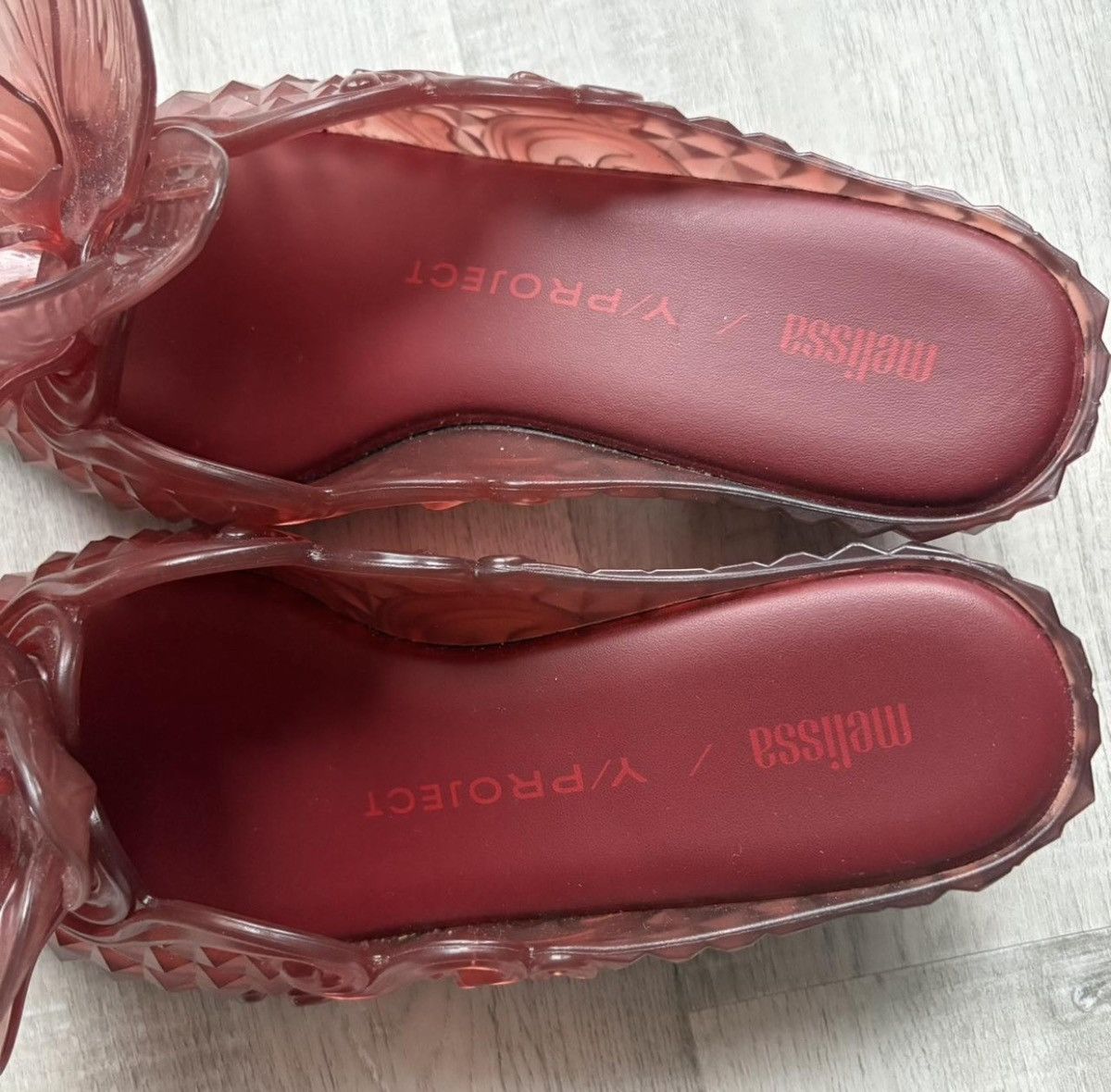 Melissa × Y/Project Y/Project Glenn Martens x Melissa Orchid court shoe Size US 5.5 / IT 35.5 - 4 Thumbnail