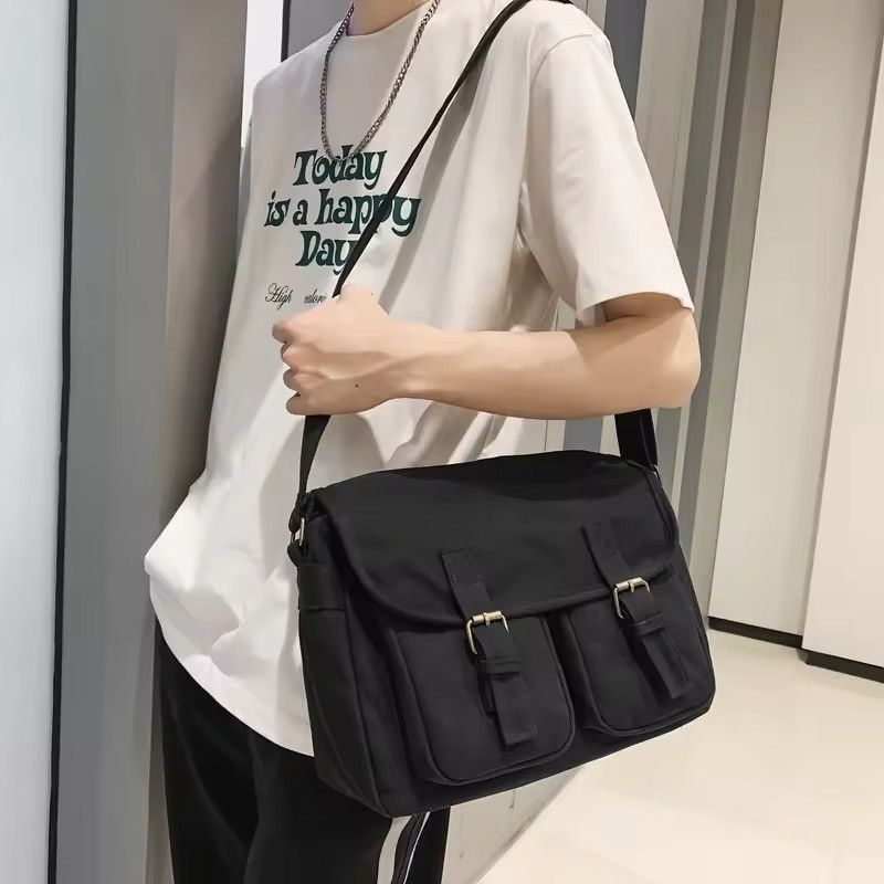 Japanese Brand Casual Canvas Shoulder Bag Size ONE SIZE - 1 Thumbnail