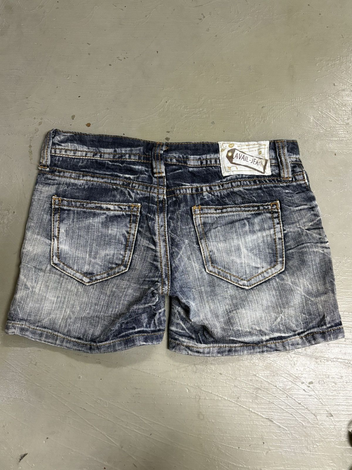 If Six Was Nine RNA H Naoto Acid Wash Japanese brand Denim shorts Size 30" / US 8 / IT 44 - 11 Thumbnail