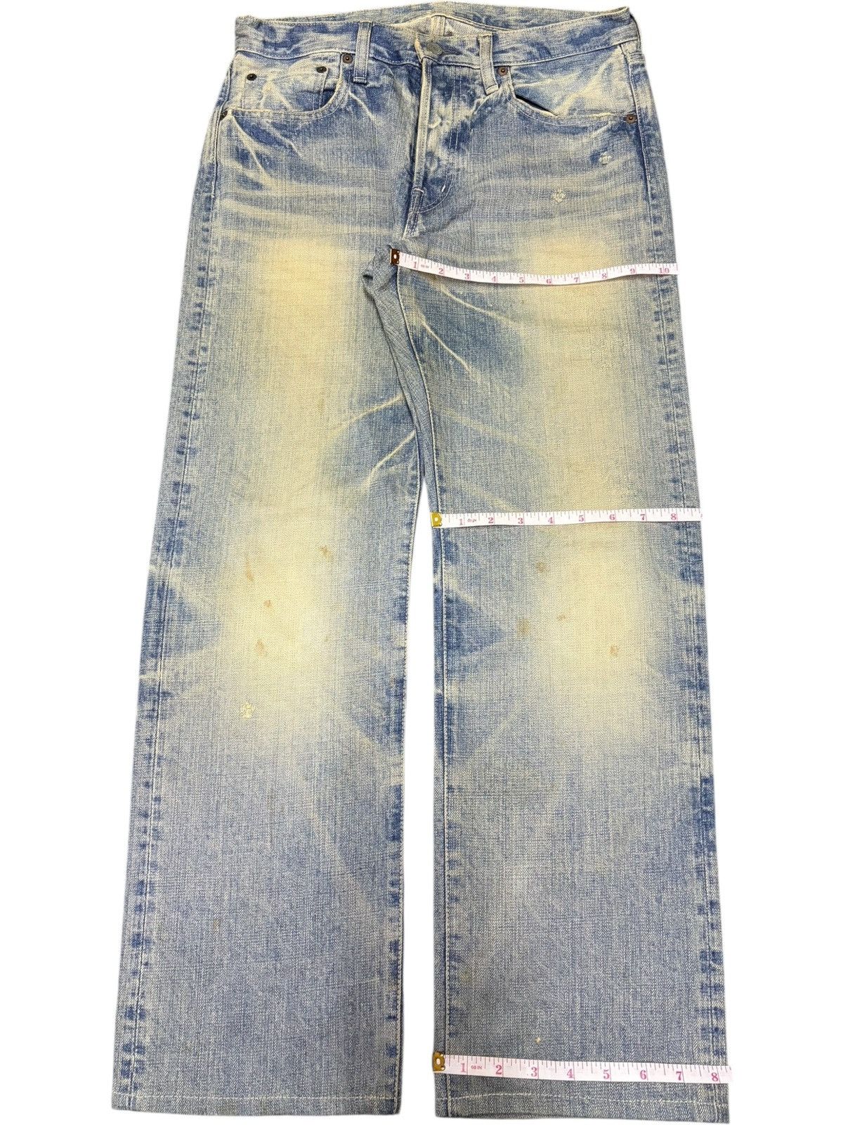 Spellbound Vintage Spellbound Mud Wash Distress Loose Jeans Size US 30 / EU 46 - 8 Thumbnail