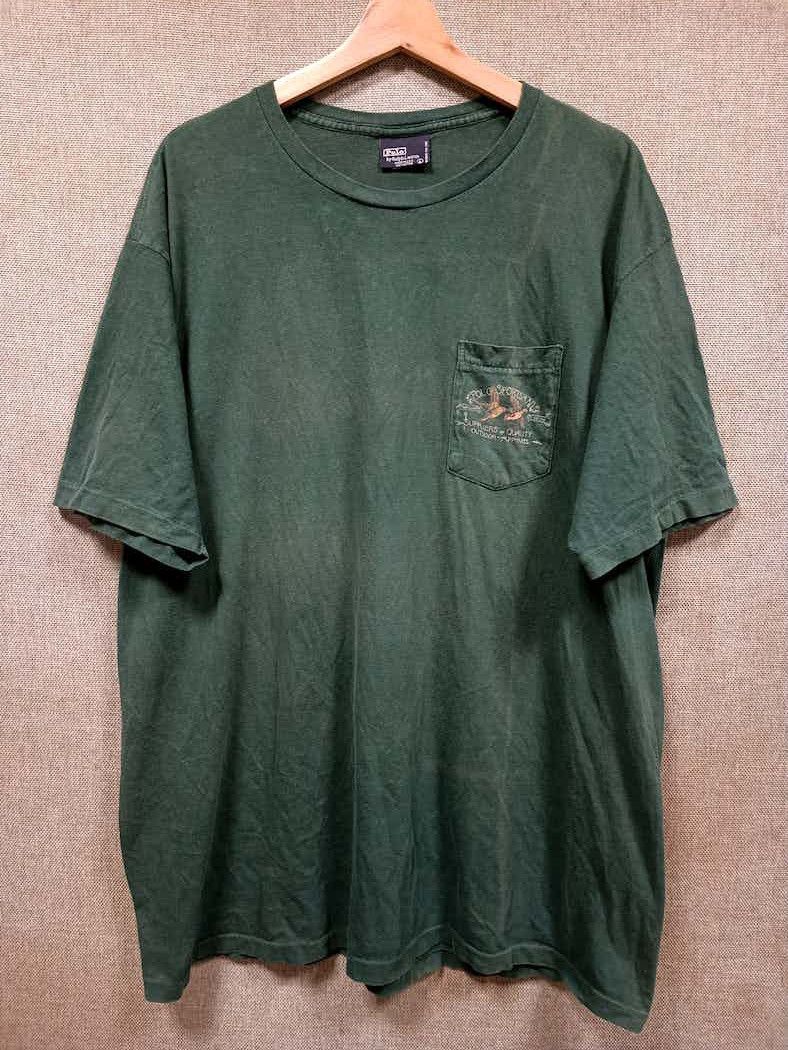 vintage 90s t shirt polo sportsman made in usa 