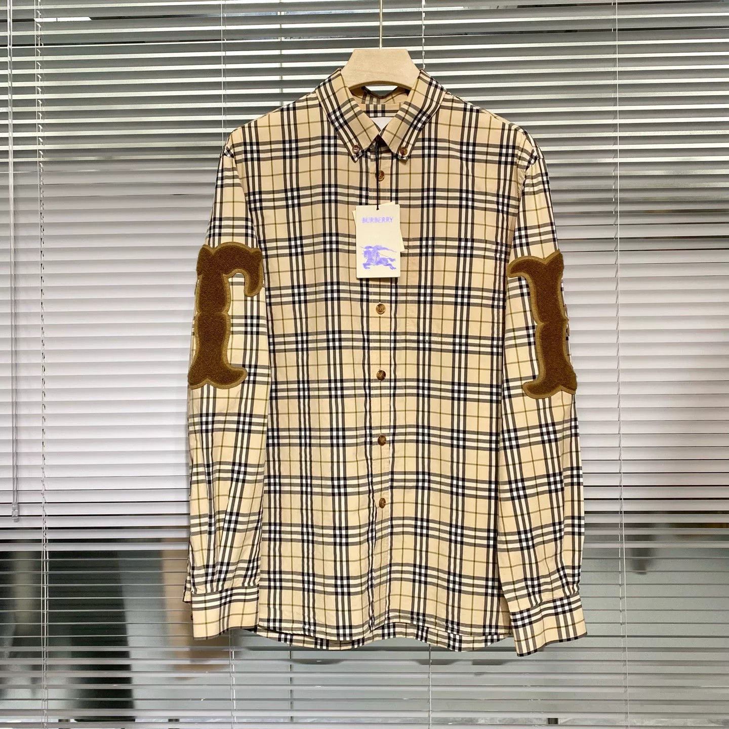 Burberry Burberry Long Sleeve Shirt with Logo Size US L / EU 52-54 / 3 - 1 Thumbnail