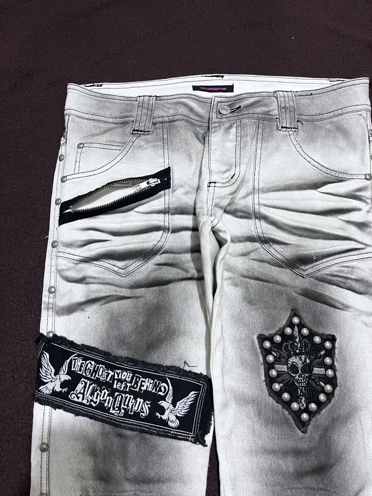 Japanese Brand ALGONQUINS THE GHOST YOU LEFT BEHING Size US 30 / EU 46 - 2 Thumbnail