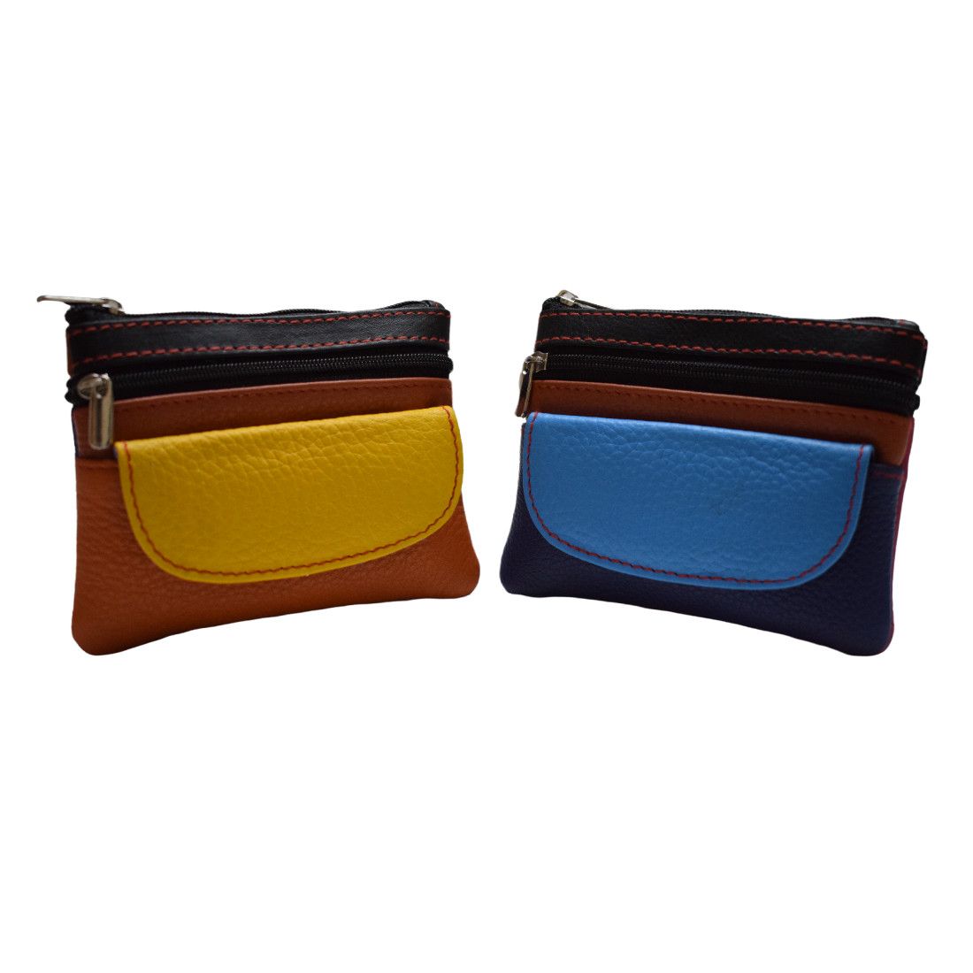 Handmade Women's genuine leather coin purse and credit card holder Size ONE SIZE - 1 Thumbnail