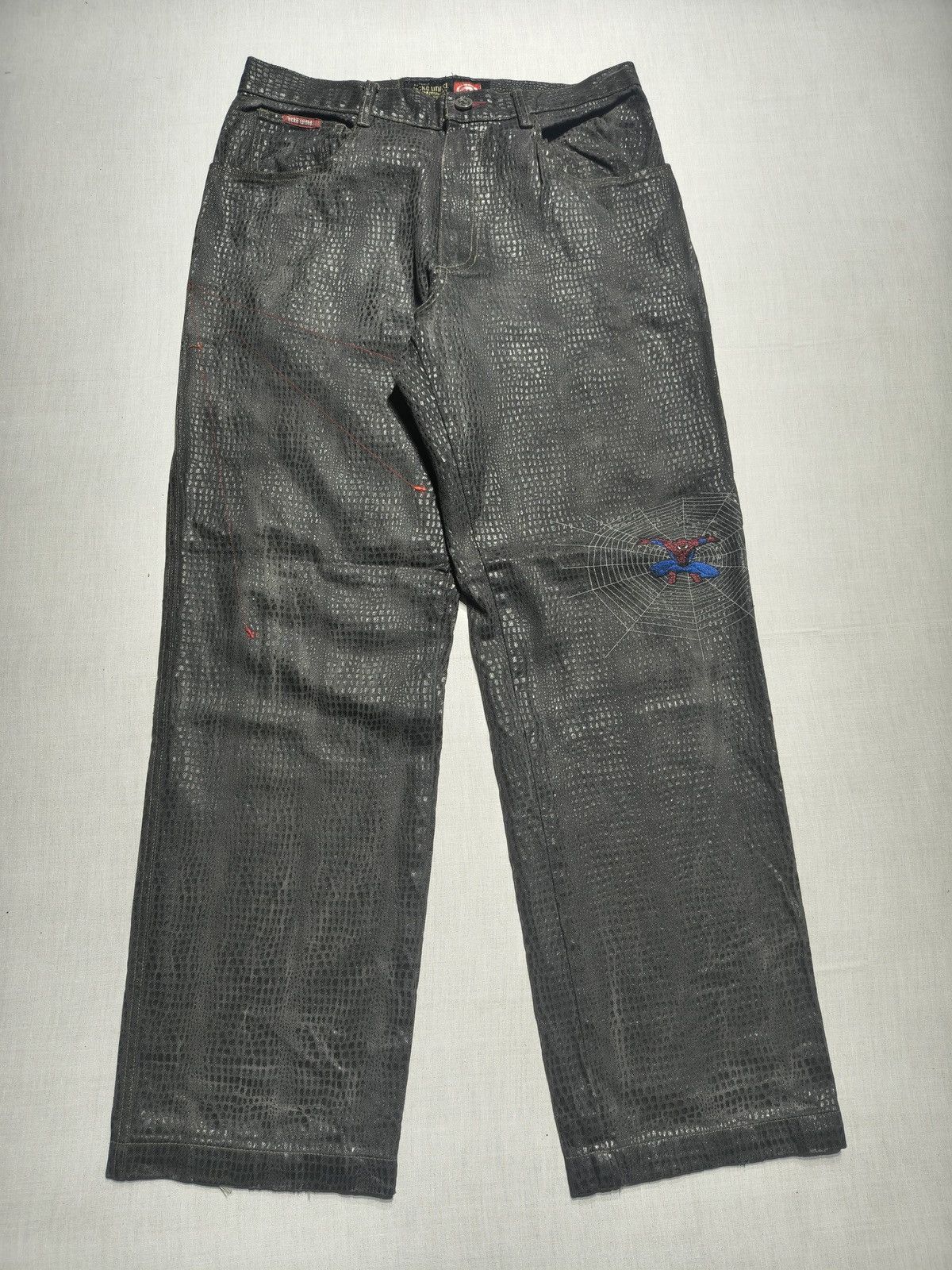 Ecko Unltd. SUPER COLLECTIBLE ECKO X MARVEL SPIDERMAN 1 JEANS🕷️(029) Size US 30 / EU 46 - 1 Thumbnail