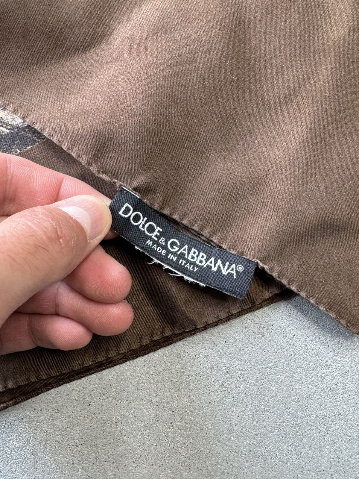 Dolce & Gabbana Vintage Dolce Gabbana silk scarf Size ONE SIZE - 4 Thumbnail