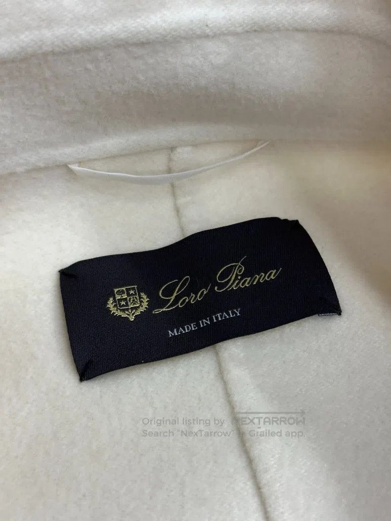 Loro Piana Loro Piana White Cashmere Coat Jacket Size XS / US 0-2 / IT 36-38 - 4 Thumbnail