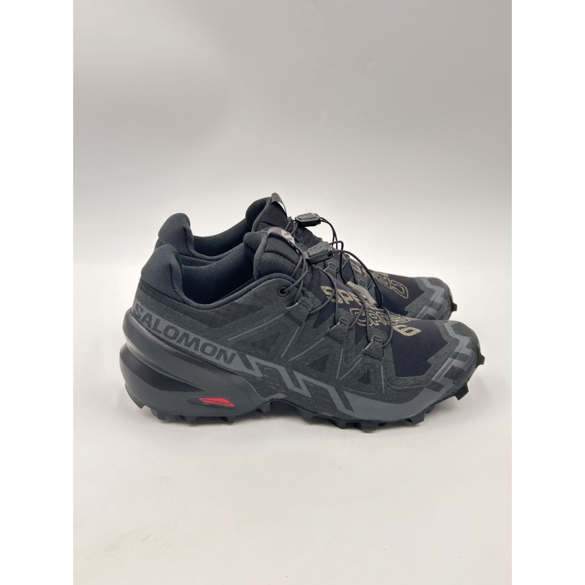 Salomon Salomon Speedcross 6 W Black Phantom Womens 6 Trail Running Size US 6 / IT 36 - 7 Thumbnail