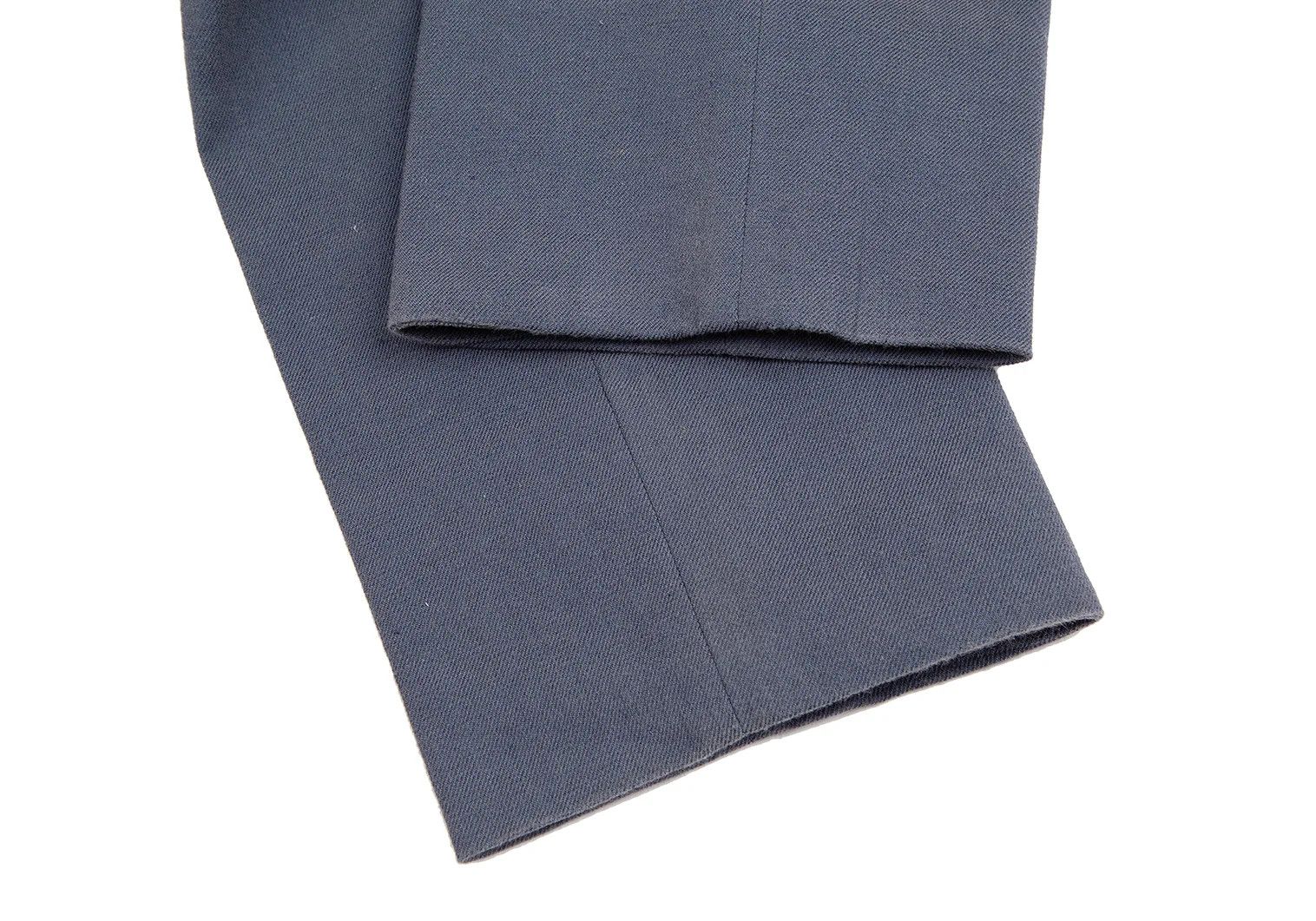 Comme des Garcons Homme Plus Cotton Linen Tapered Pants in Blue Gray Size US 30 / EU 46 - 11 Thumbnail