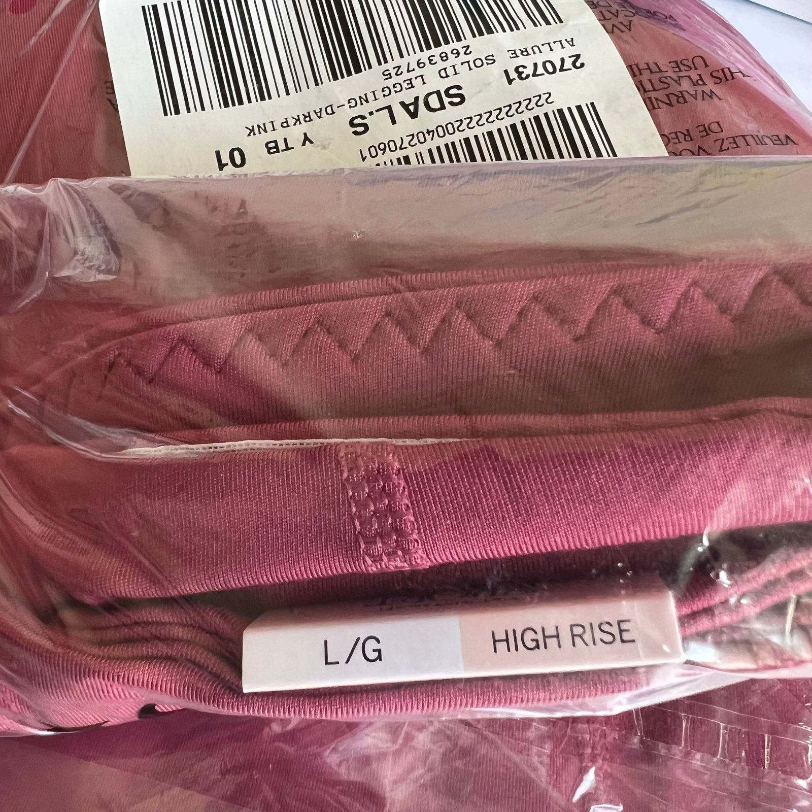 Victoria's Secret Victoria's Secret High-Rise Pocket Leggings, L-Short Size 32" / US 10 / IT 46 - 12 Thumbnail