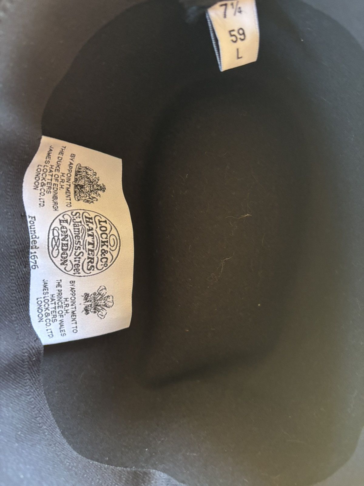 Lock & Co Hatters Lock & Co Felt Fedora Size ONE SIZE - 3 Thumbnail