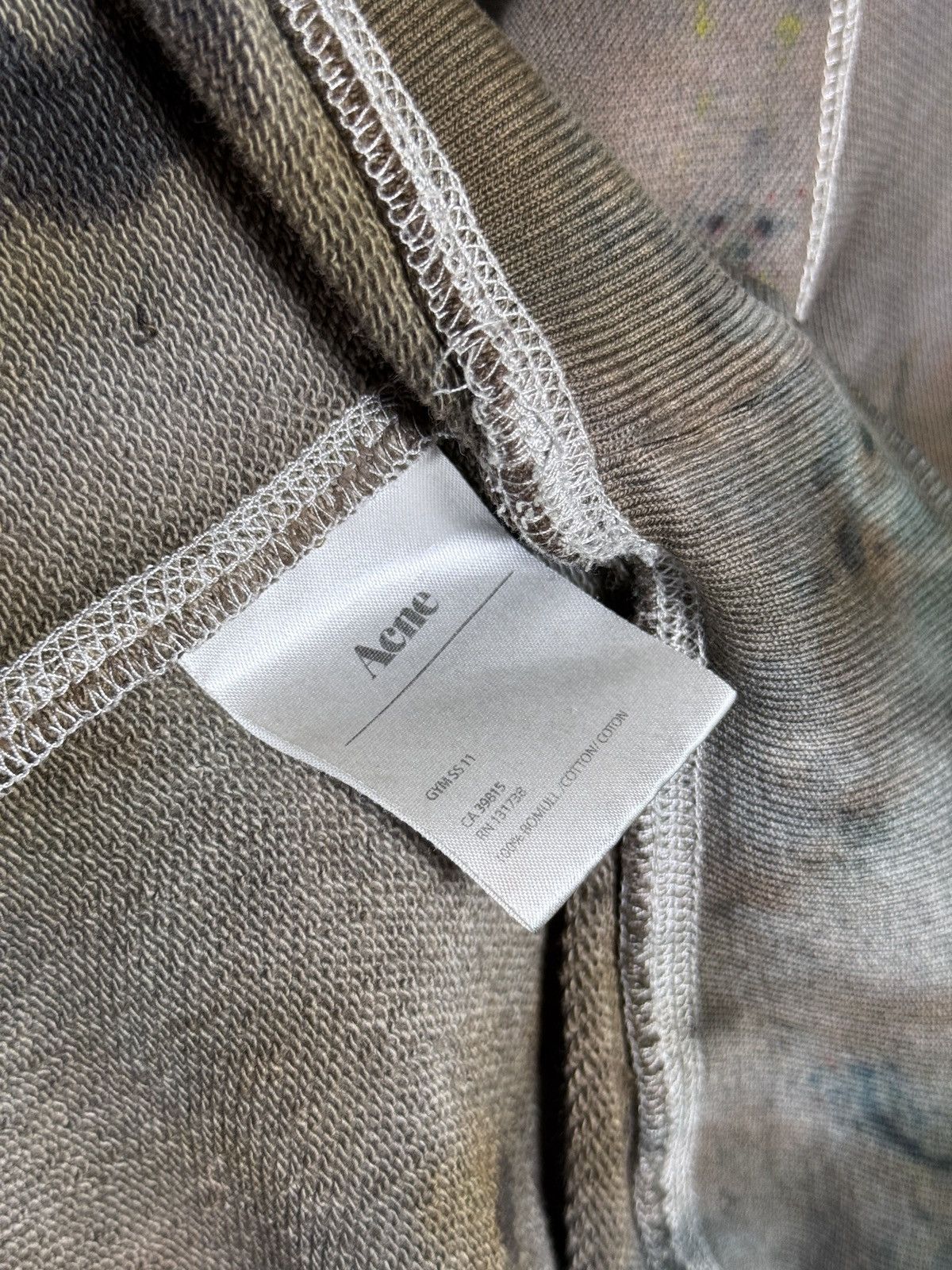 Acne Studios Acne Studios oversized crewneck sweatshirt custom tie dye Size US M / EU 48-50 / 2 - 12 Thumbnail