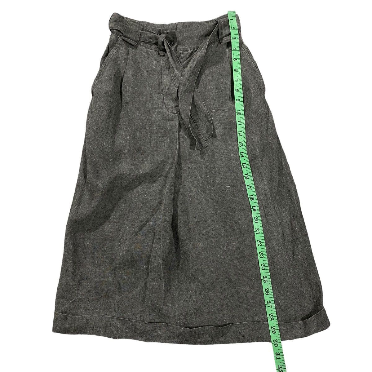 Issey Miyake × Japanese Brand × Pleats Please Issey Miyake Vintage 80s Issey Miyake Midi Skirt S Size Grey Colour Size 25" / US 0 / IT 36 - 11 Thumbnail