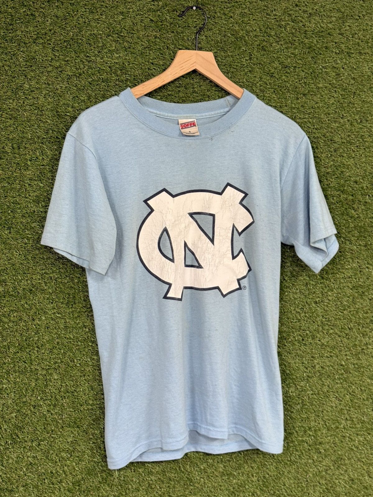 Vintage RARE Vintage University of North Carolina Logo Tee NC Soffe Size US S / EU 44-46 / 1 - 1 Thumbnail