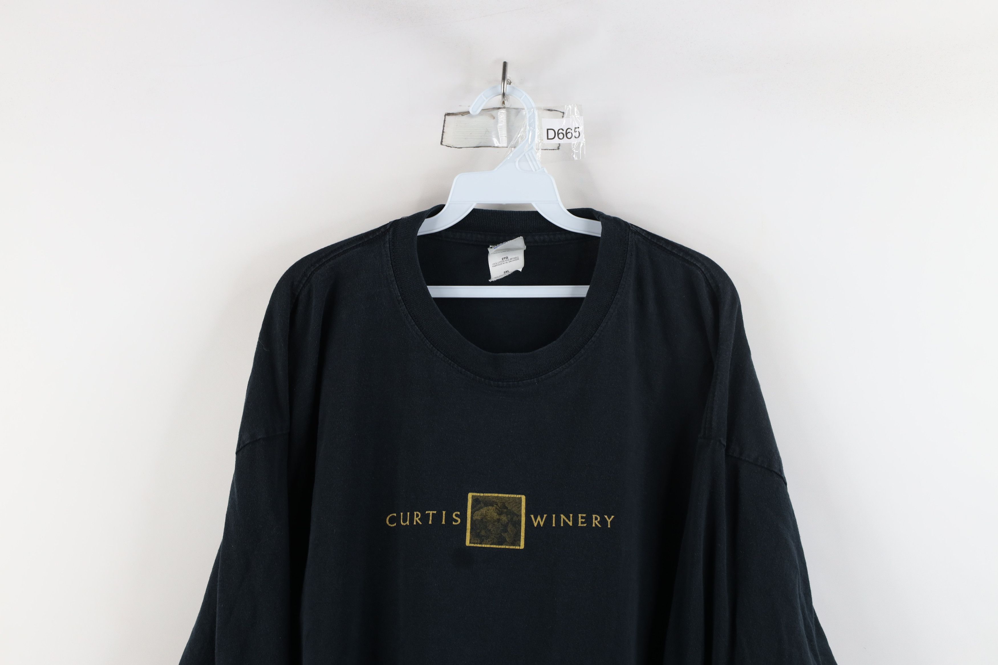Vintage Vintage 90s Streetwear Winery Wine Long Sleeve T-Shirt Size US XXL / EU 58 / 5 - 2 Thumbnail