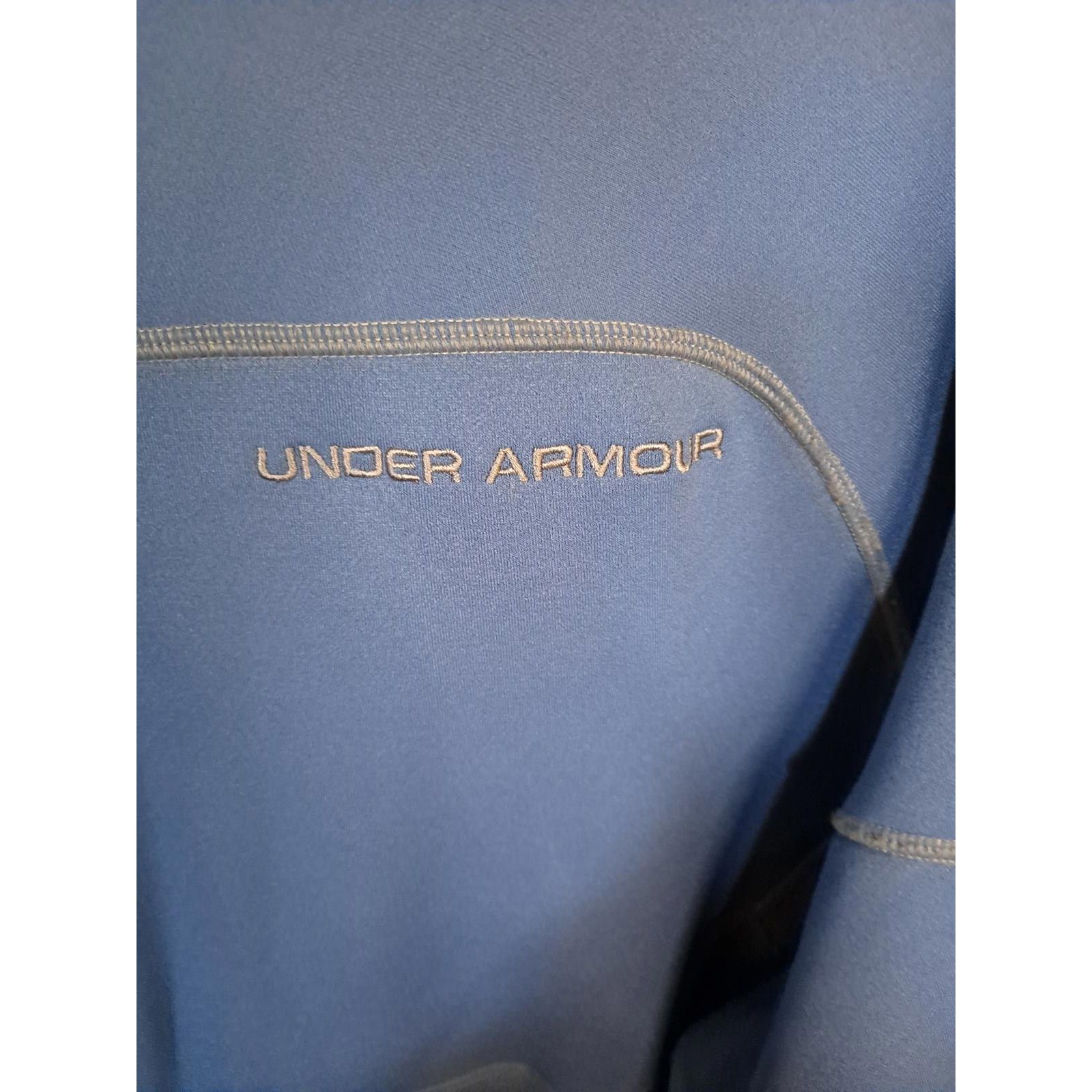 Under Armour Under Armour 1/4 Zip Blue and Gray Jacket With Top Pocket Si Size US XL / EU 56 / 4 - 9 Thumbnail