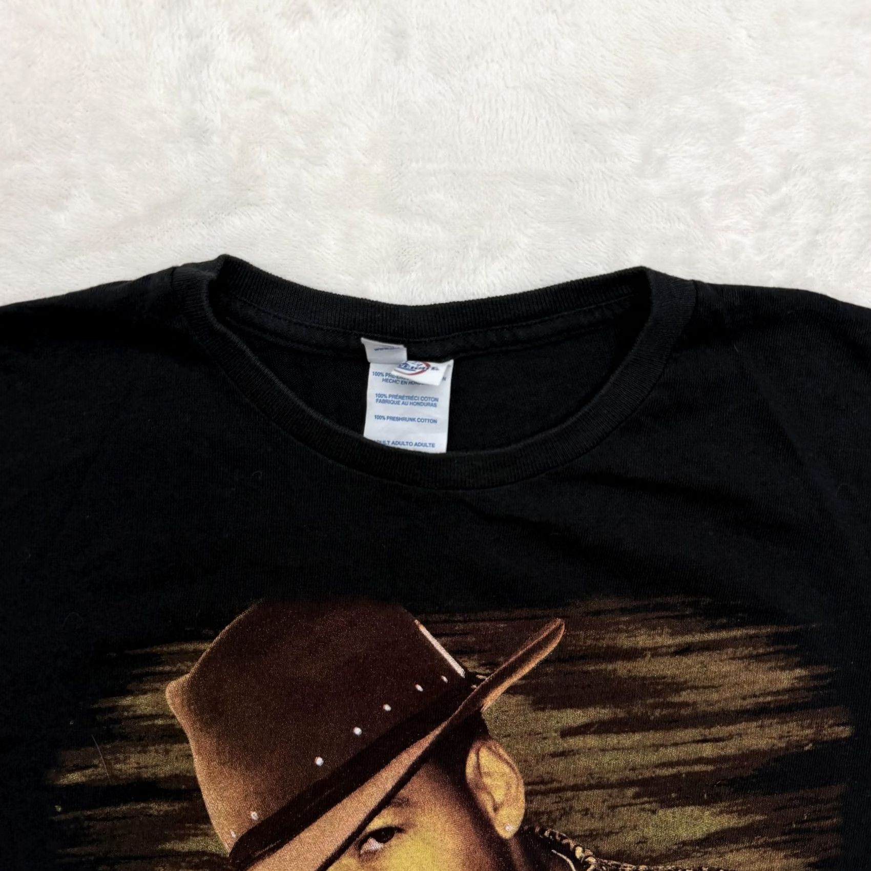 Vintage Romeo Santos Golden Tour 2018 Shirt Mens Medium Black Delta Pro Weight Concert Shirt Size US M / EU 48-50 / 2 - 3 Thumbnail