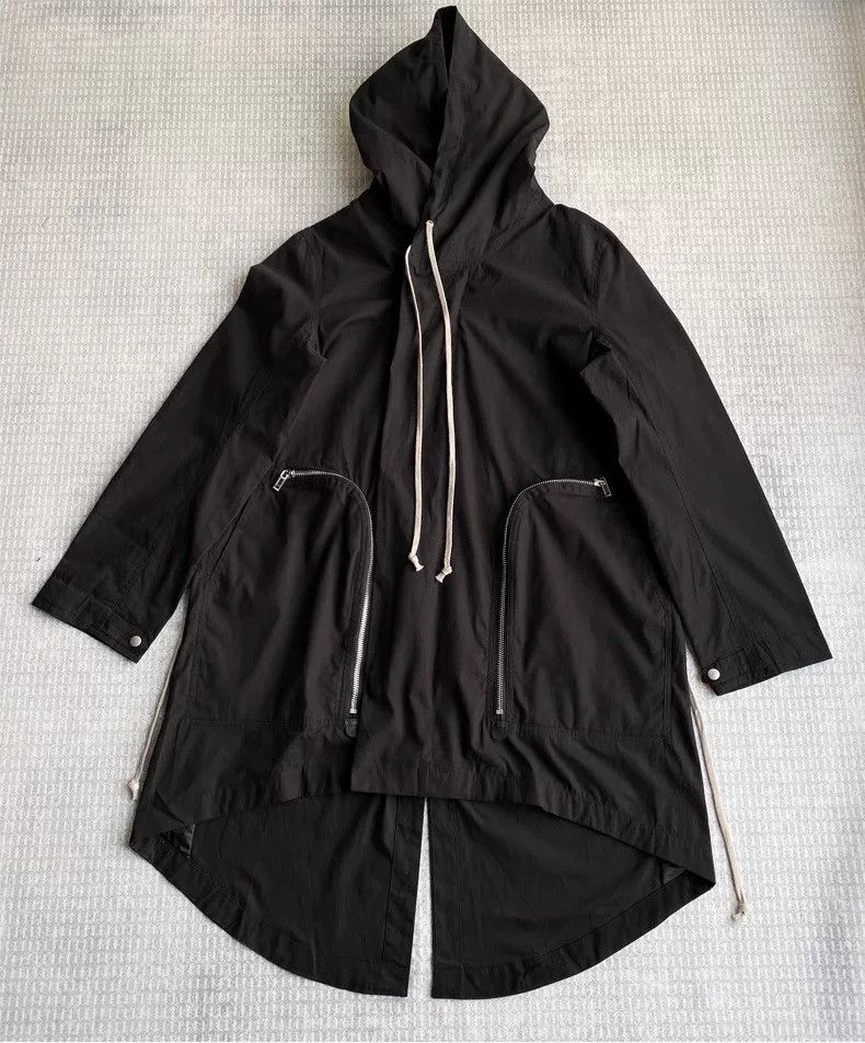 Rick Owens Rick Owens Hooded Long Coat Size US S / EU 44-46 / 1 - 1 Thumbnail
