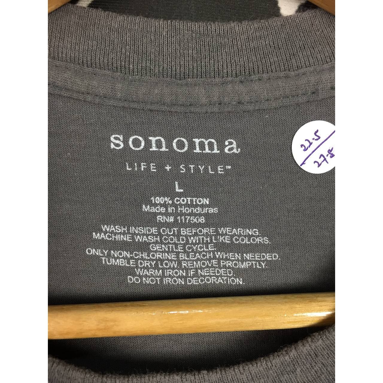 Sonoma × Vintage Sonoma Life + Style Special Customs Pomona California Tee Size US L / EU 52-54 / 3 - 8 Thumbnail