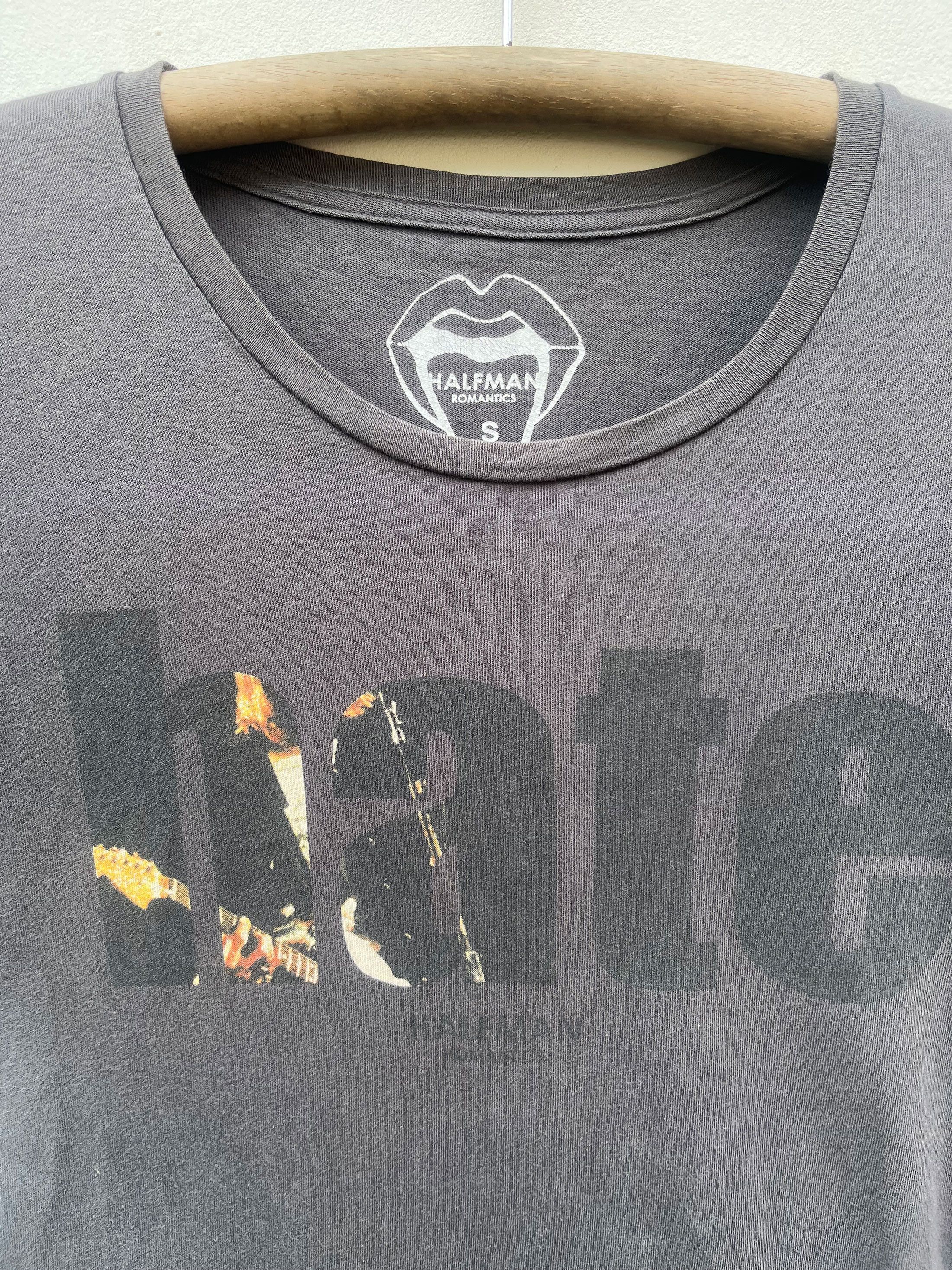 Band Tees Halfman Romantic Kurt Cobain Nirvana Statement Hysteric Size US S / EU 44-46 / 1 - 2 Thumbnail