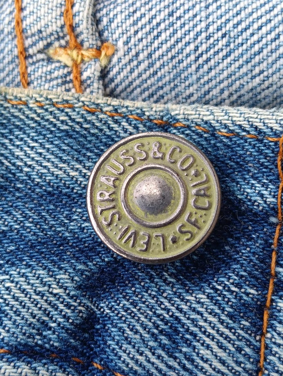 Levi's Early 60s Levi’s 501 Big E selvedge Distressed Button 16. Size US 30 / EU 46 - 13 Thumbnail