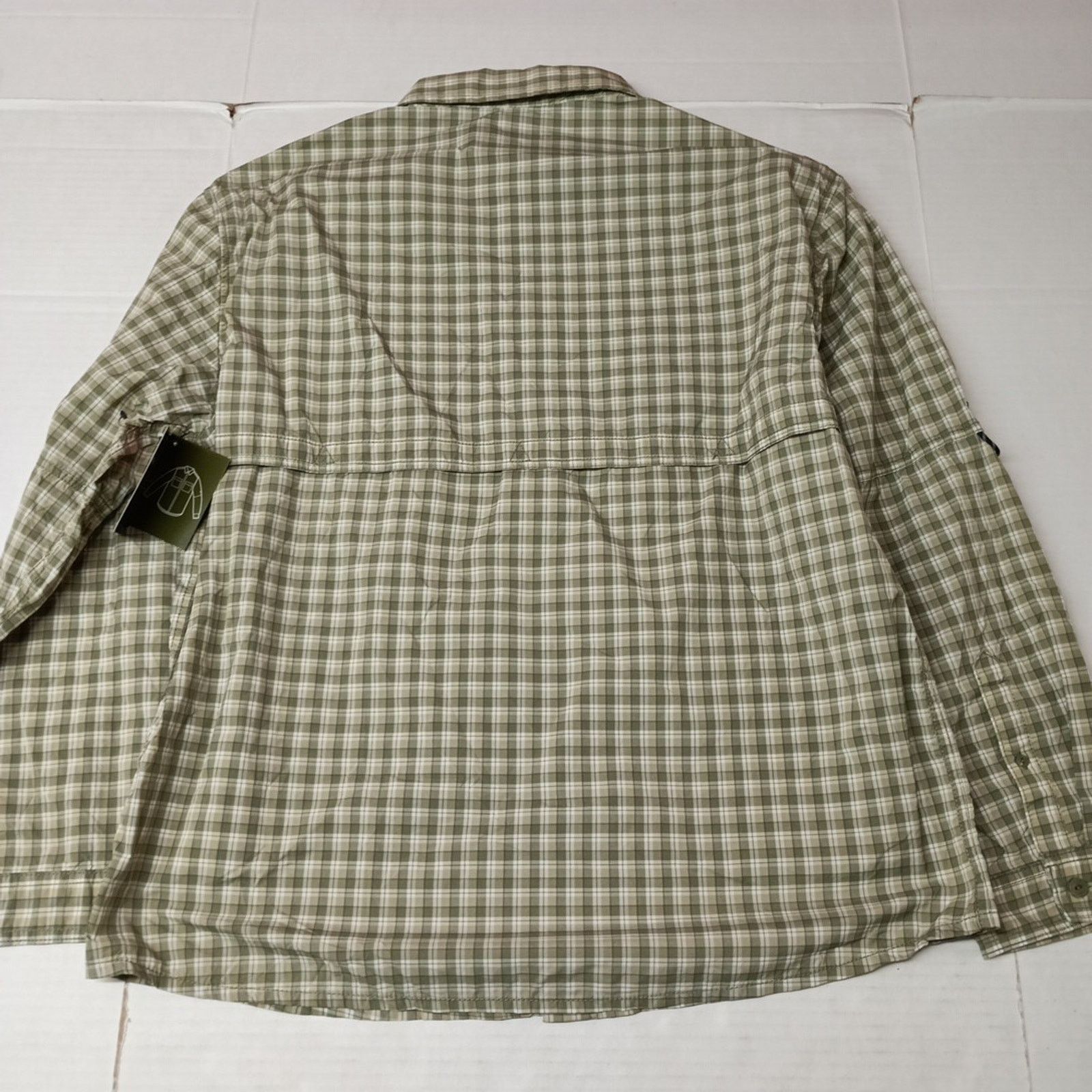 Other Ozark Trail Shirt Mens L Green Plaid Vented Roll Tab Sleeves Size US L / EU 52-54 / 3 - 8 Thumbnail