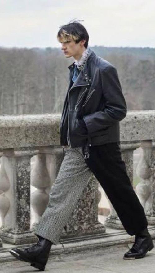 Celine Celine Mens 21AW Thick Wool Patchwork Wide Leg Pants size 48 Size US 32 / EU 48 - 11 Thumbnail