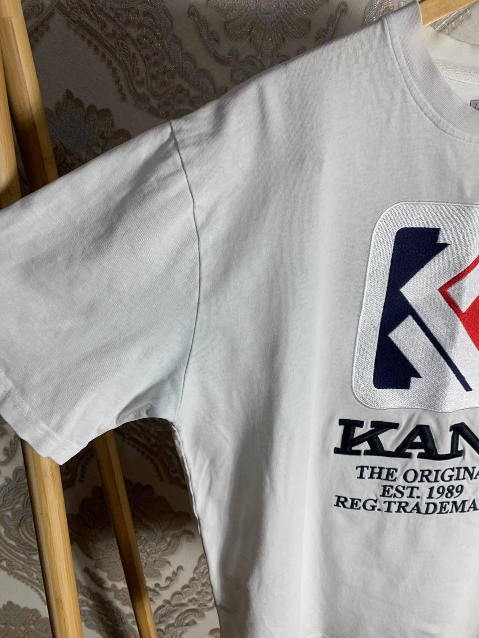 Karl Kani × Vintage VERY RARE KARL KANI BIG LOGO T-SHIRT JAPAN STYLE Y2K 90s SK8 Size US M / EU 48-50 / 2 - 4 Thumbnail