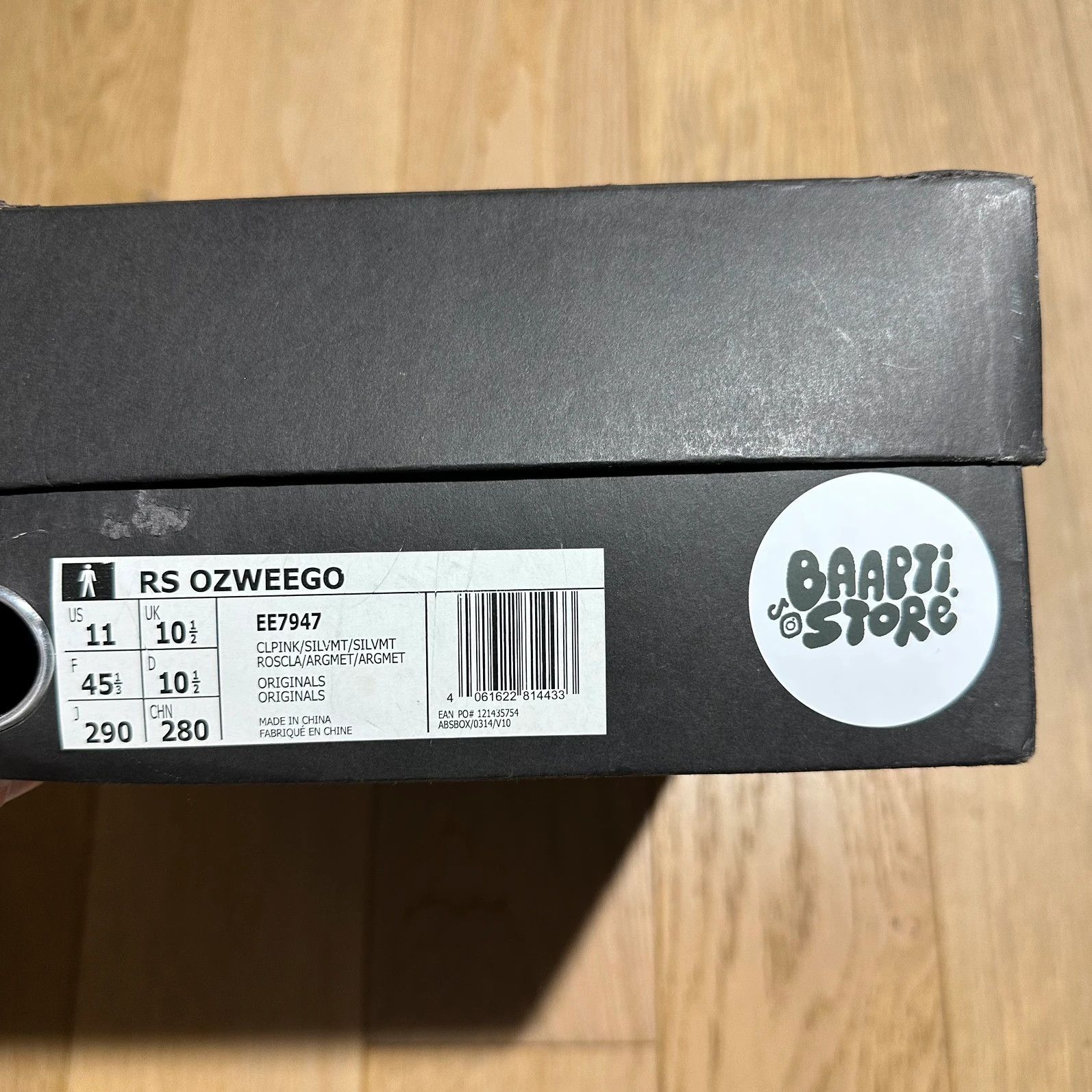 Raf Simons adidas Ozweego Raf Simons Clear Pink Silver Metallic Chrome Size US 12 / EU 45 - 9 Thumbnail