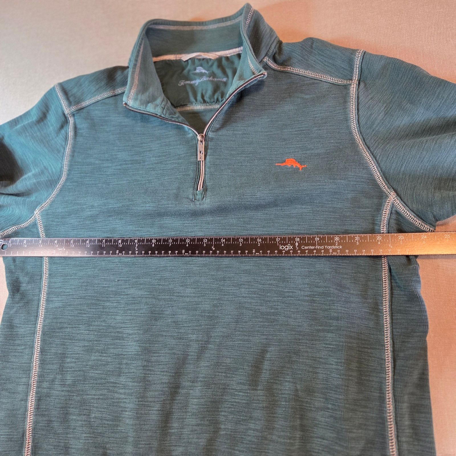 Tommy Bahama Tommy Bahama XL 1/4 Zip Pullover Sweater Blue Size US XL / EU 56 / 4 - 7 Thumbnail