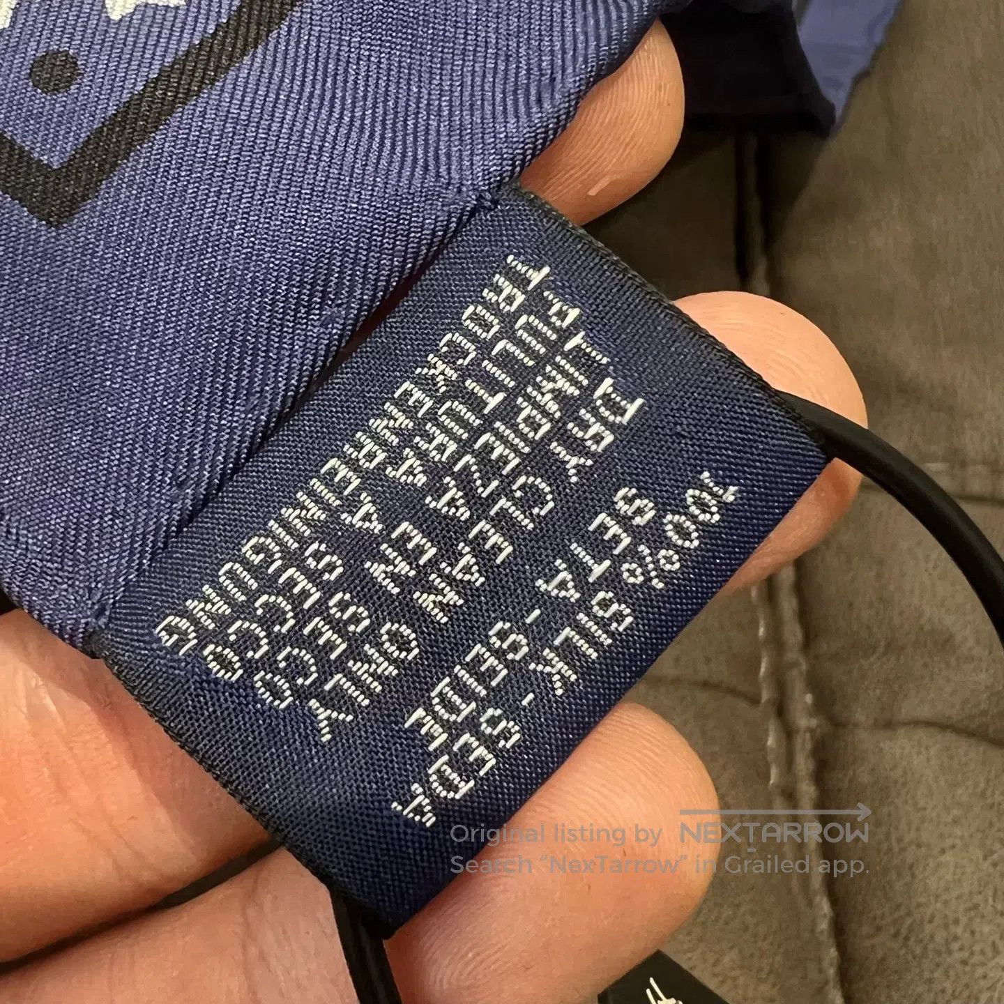 Hermes Hermes Sarong Blue Size ONE SIZE - 3 Thumbnail