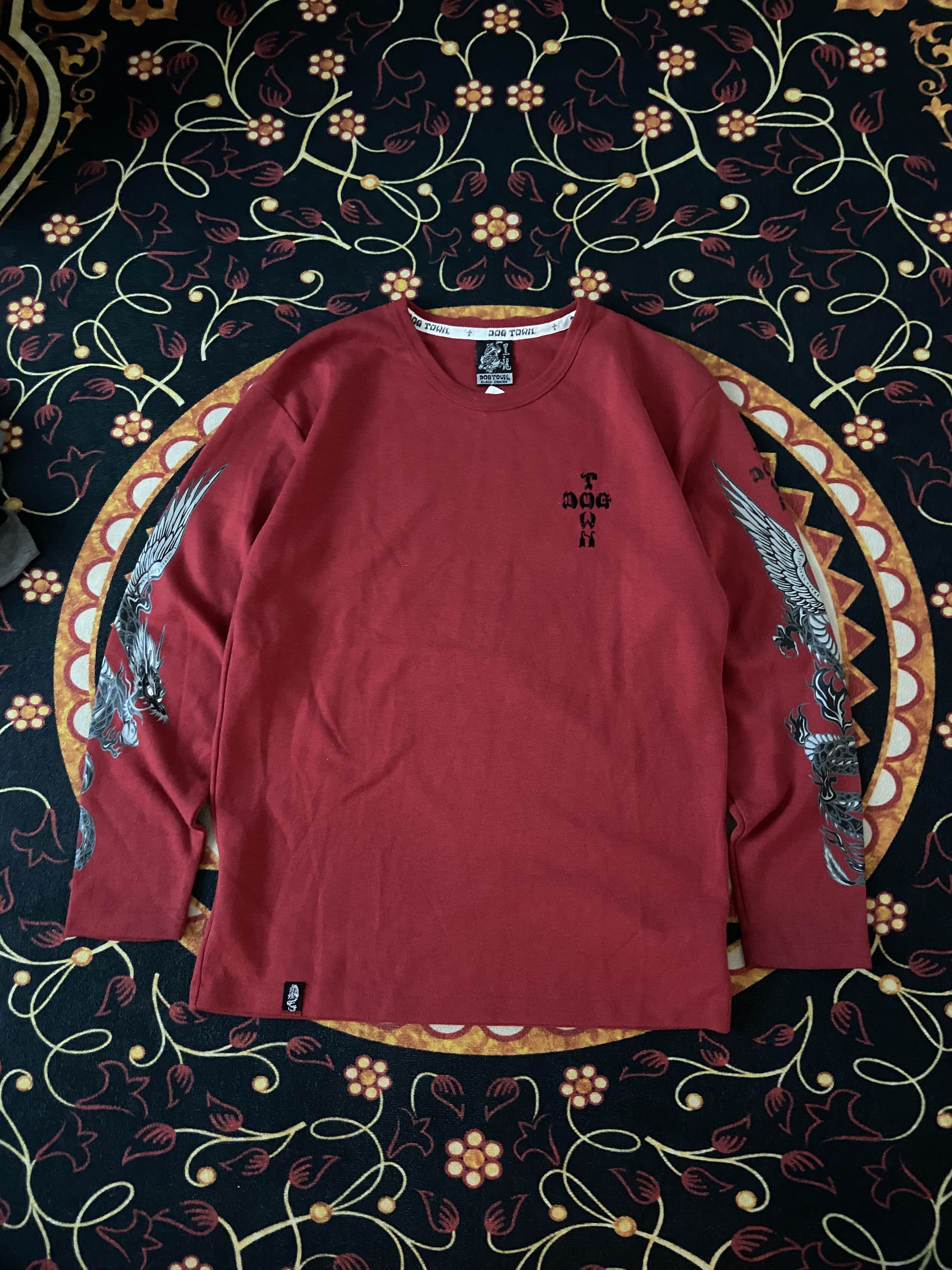 Vintage VINTAGE Y2K DOGTOWN LONGSLEEVE Size US L / EU 52-54 / 3 - 1 Thumbnail