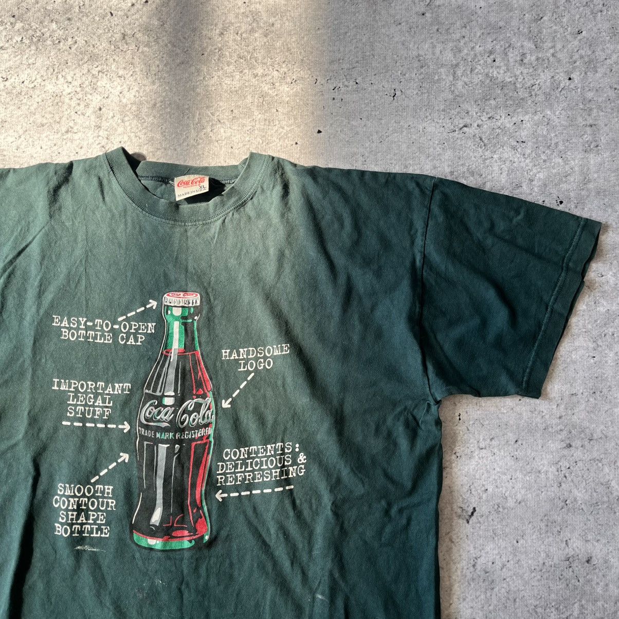 Coca Cola × Vintage Coca Cola bottle tee XL made in usa vintage 1996 Size US XL / EU 56 / 4 - 3 Thumbnail
