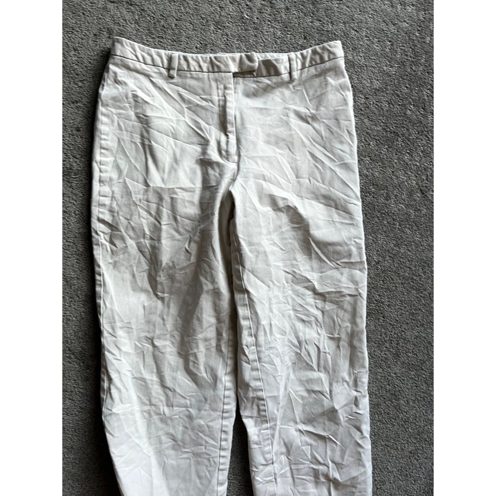 Vintage VINTAGE L.L. Bean Khaki Pants Womens 6P Petites Beige Tapered Casual Coastal Retro Size 28" / US 6 / IT 42 - 2 Thumbnail