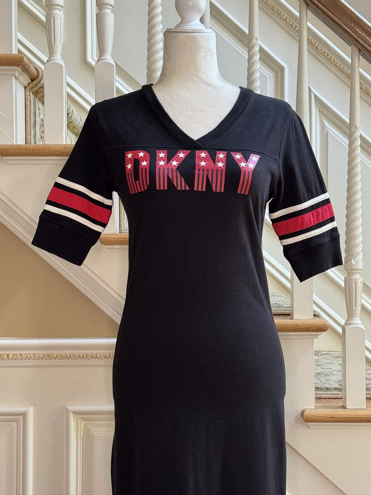 DKNY RARE DKNY x Opening Ceremony exclusive “1991” maxi dress 🖤 Size S / US 4 / IT 40 - 3 Thumbnail