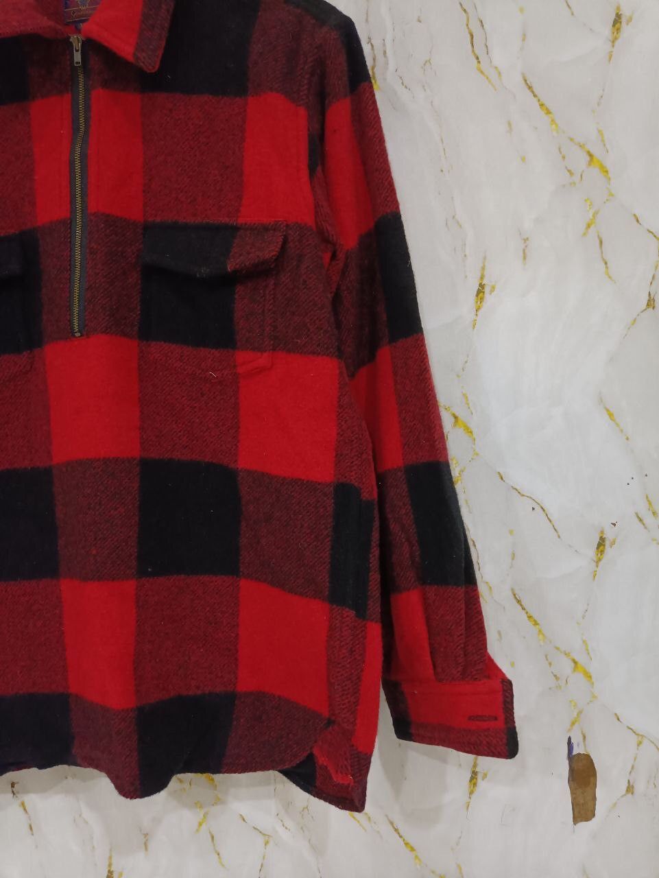 Flannel × Vintage Vintage Red plaid Buffalo Jacket Size US M / EU 48-50 / 2 - 6 Thumbnail