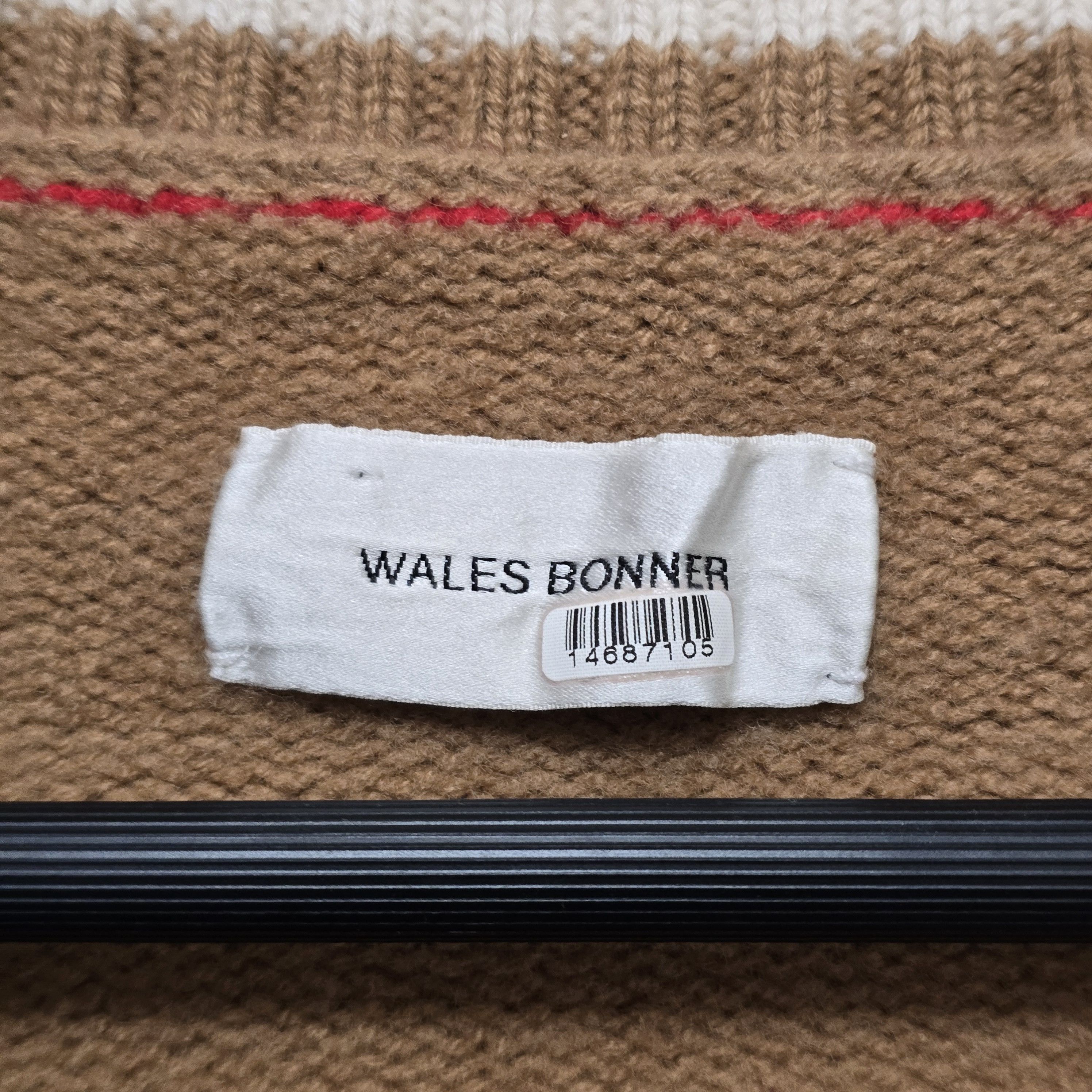 Wales Bonner Artist Wool Cardigan Size S / US 4 / IT 40 - 3 Thumbnail