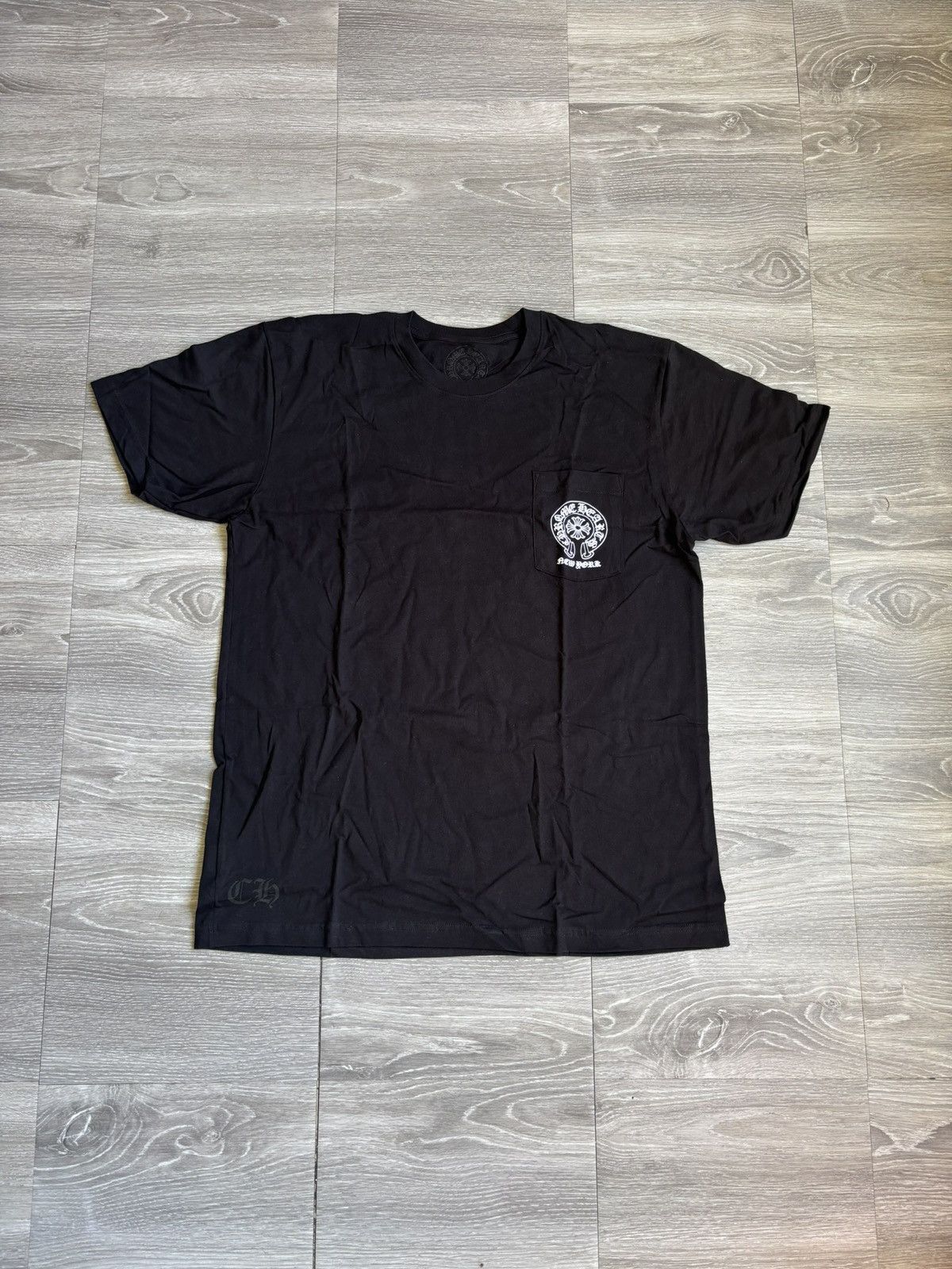 Chrome Hearts Chrome Hearts Black New York Horseshoe Tee Size US S / EU 44-46 / 1 - 4 Thumbnail