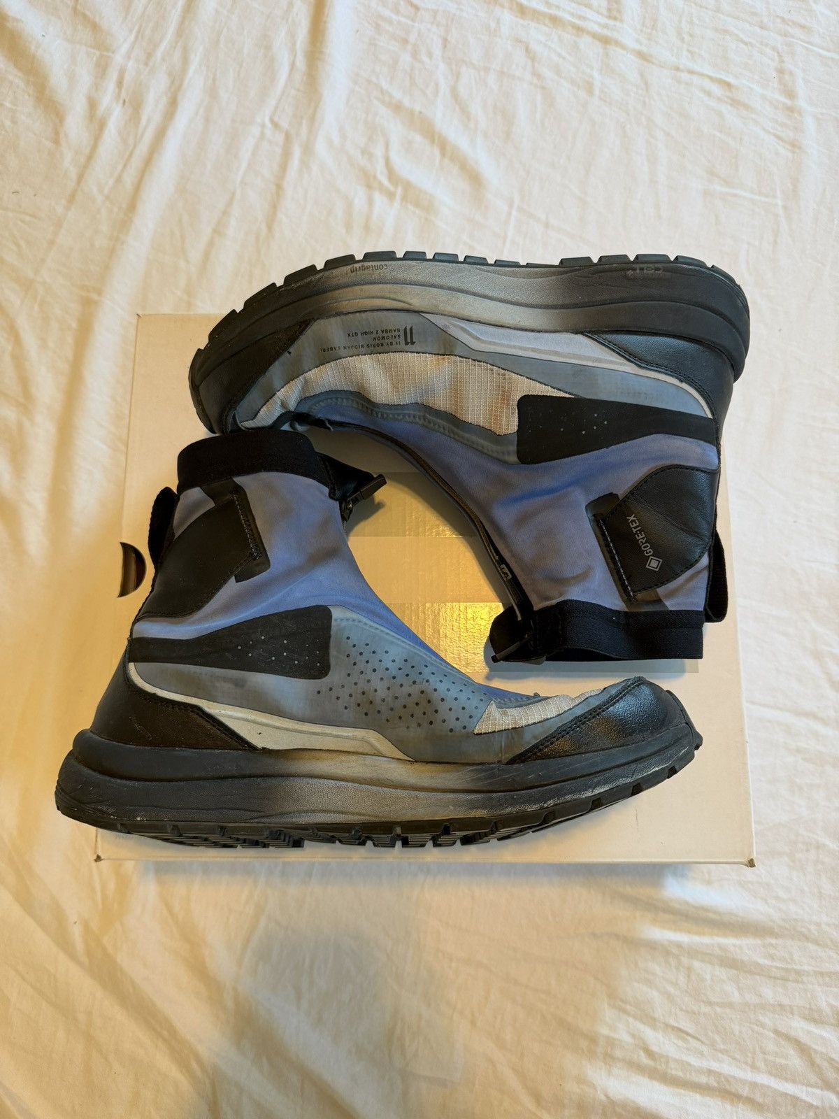 11 By Boris Bidjan Saberi × Salomon Bamba 2 High Synth Blue Size US 8.5 / EU 41-42 - 5 Thumbnail