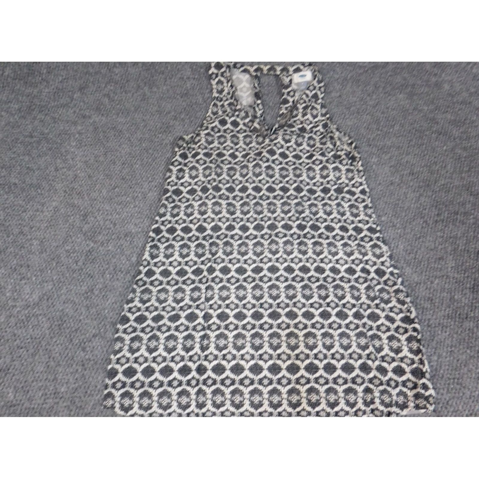 Old Navy Old Navy Blouse Tunic Women's Medium Gray Crew Neck Sleeveless Dolman Sleeve Casual Dog Theme Polyester Down Fabric Size M / US 6-8 / IT 42-44 - 3 Thumbnail