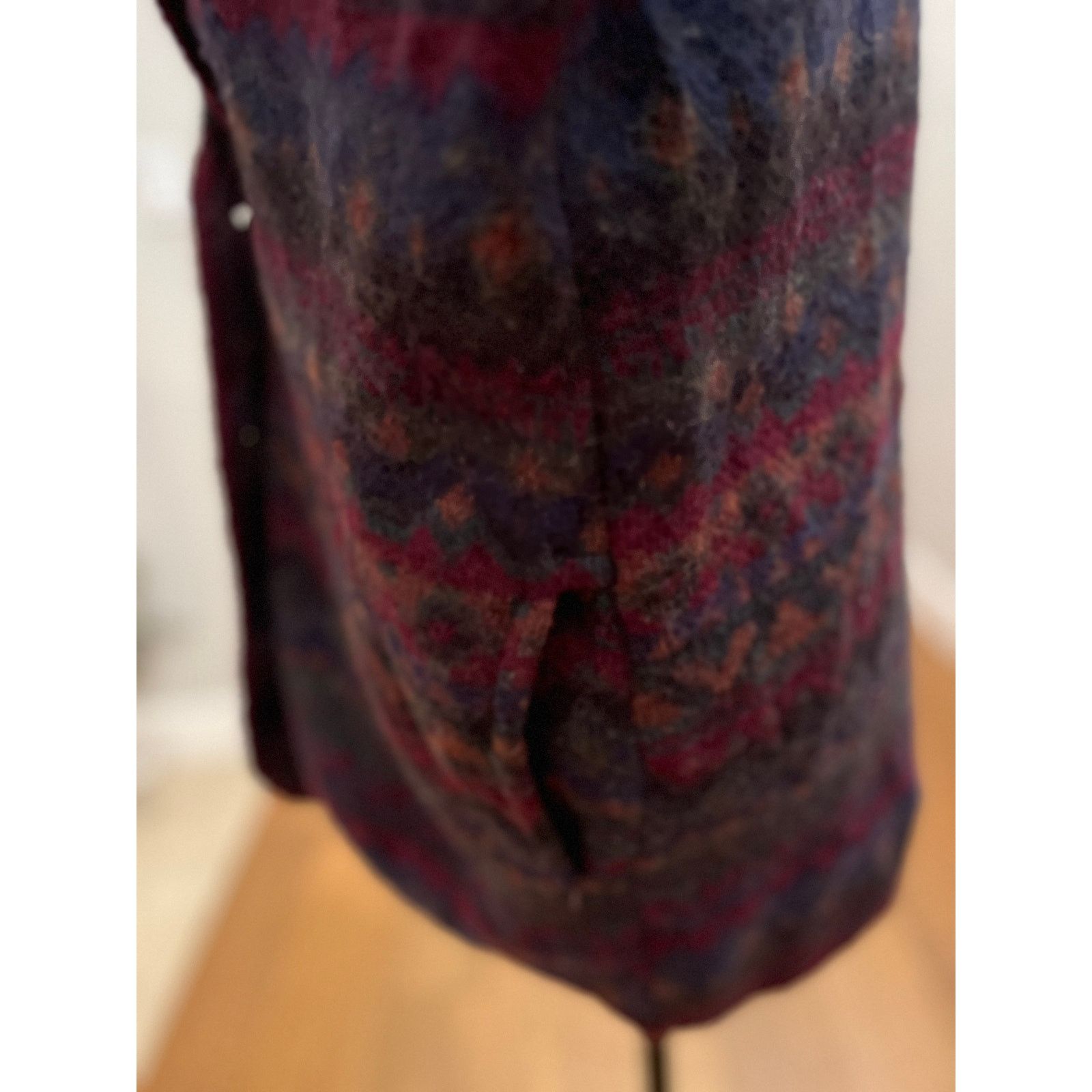 Other Vtg Alps USA 100% Wool Fair Isle Shawl Lodge Cardigan M/L Size M / US 6-8 / IT 42-44 - 5 Thumbnail