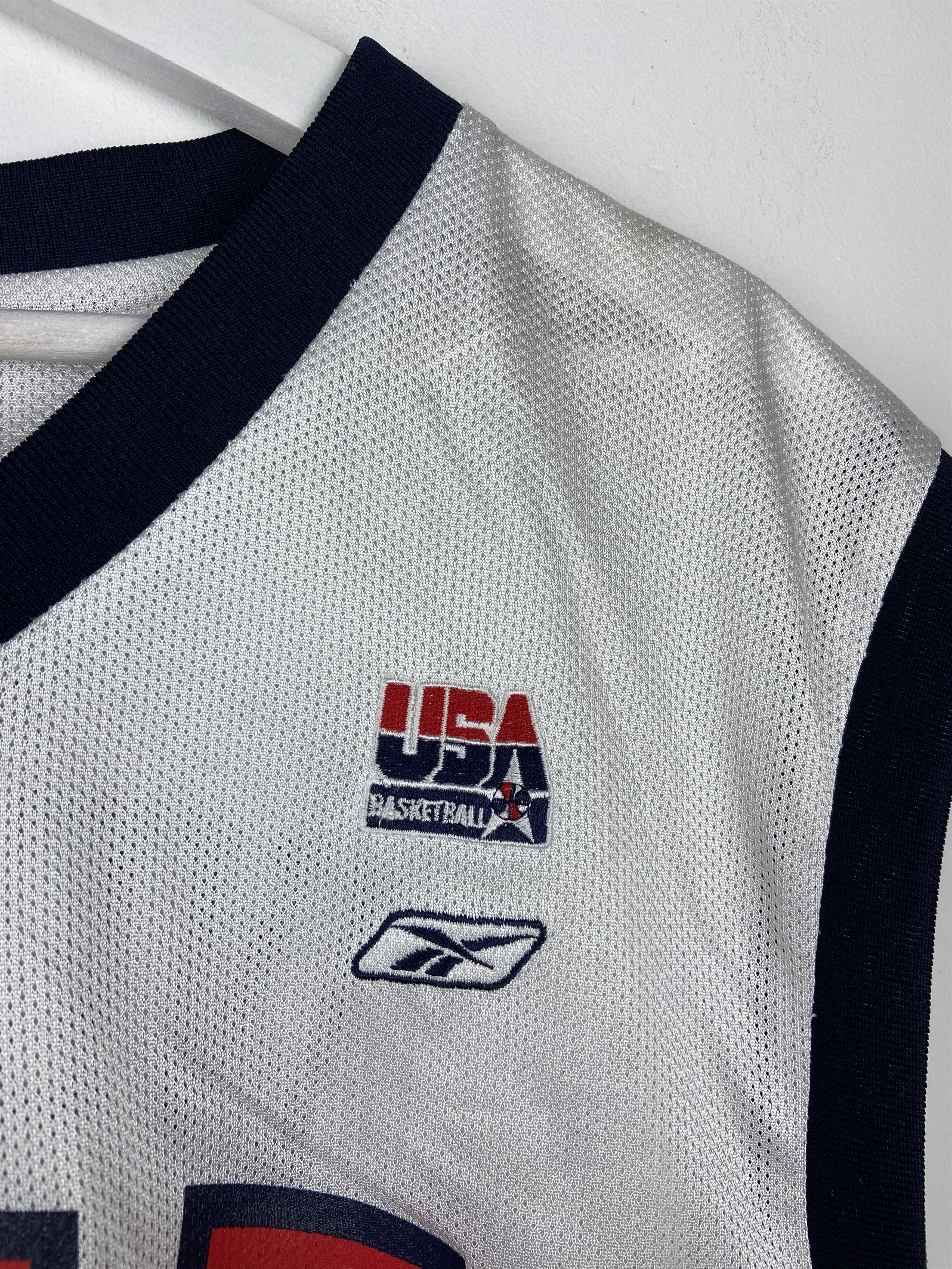 Reebok #4 Allen Iverson USA Olympic Dream Team Reebok Jersey NBA Size US L / EU 52-54 / 3 - 9 Thumbnail