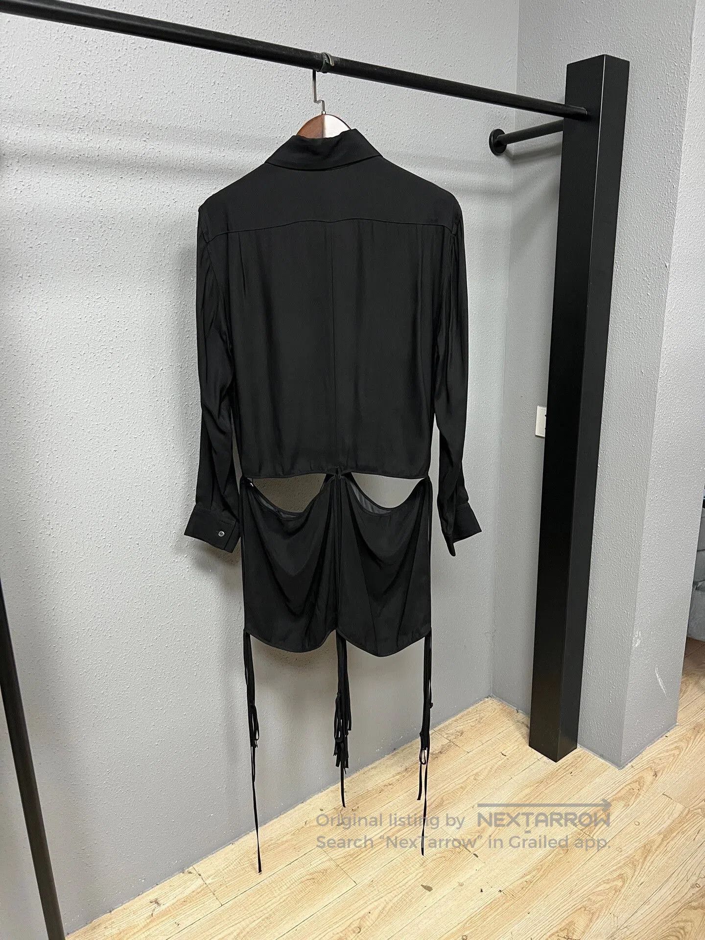 Loewe black silk patchwork shirt by Loewe. Size US M / EU 48-50 / 2 - 2 Thumbnail