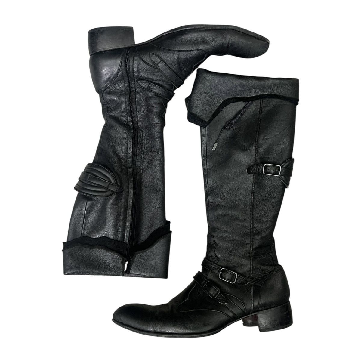 靴 hiromu takahara long boots vkei archive Japanese Brand Hiromu takahara hi top boots | Grailed
