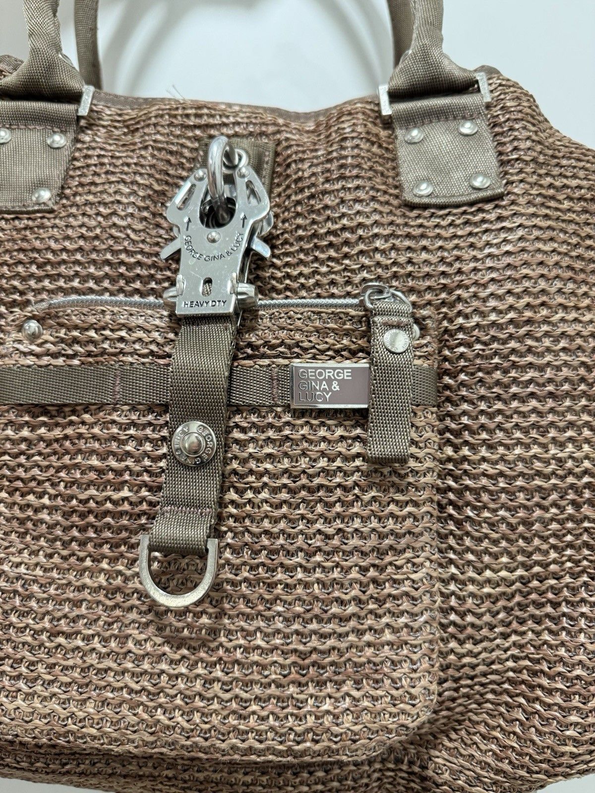 George Gina & Lucy George Gina & Lucy GGL woven Beach Brunch Shoulder Tote Bag Size ONE SIZE - 7 Thumbnail